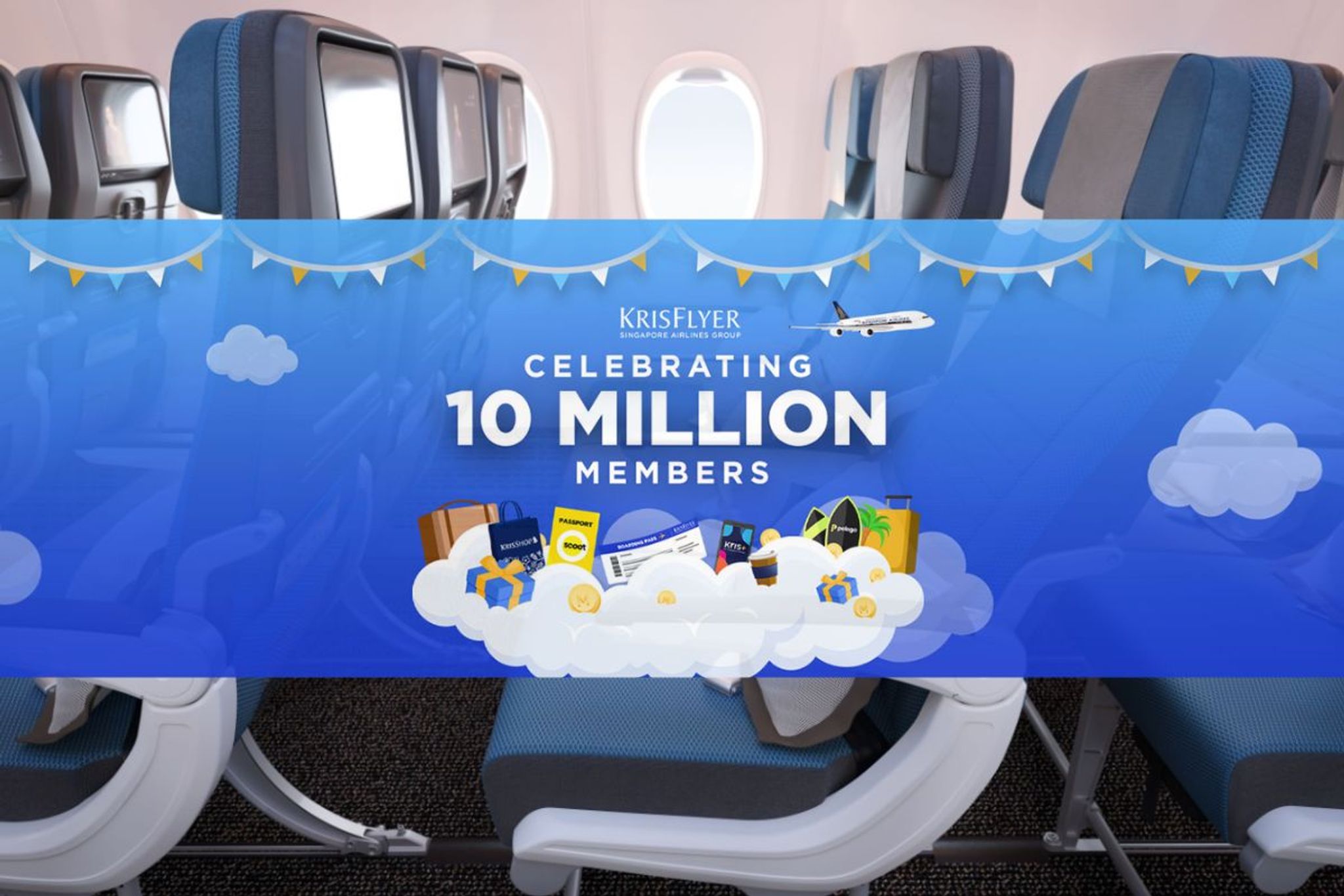 KrisFlyer Celebrates 10M Members