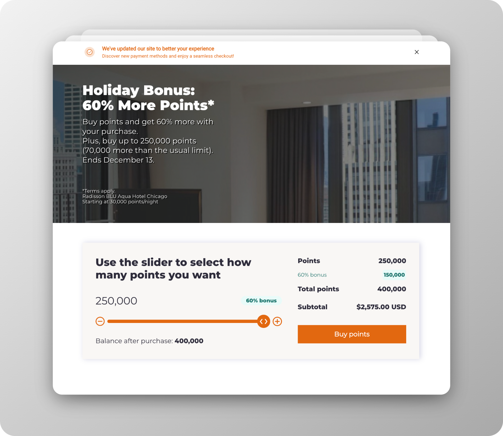 buy choice rewards with 60% bonus
