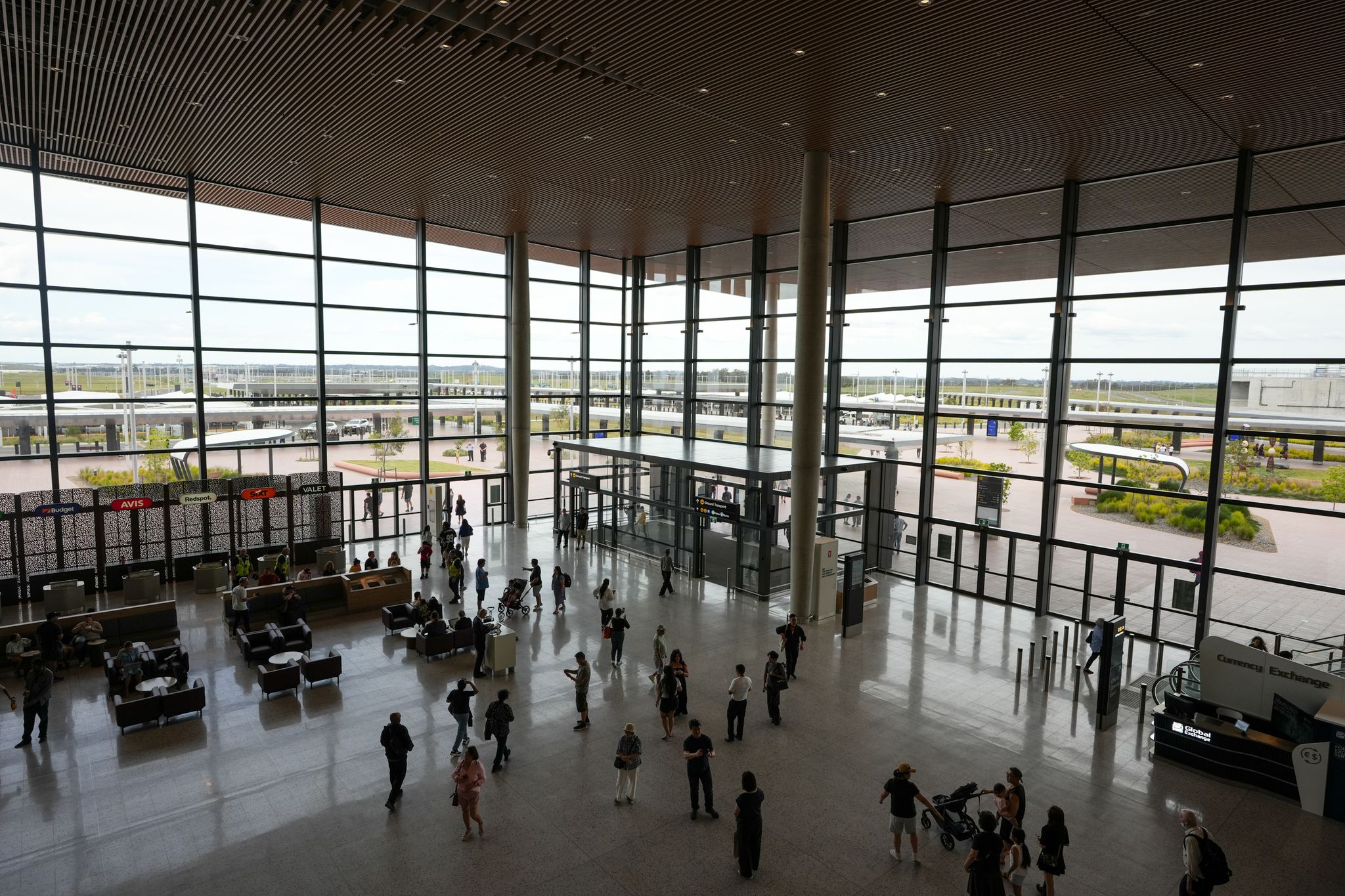 Western Sydney Airport first flight