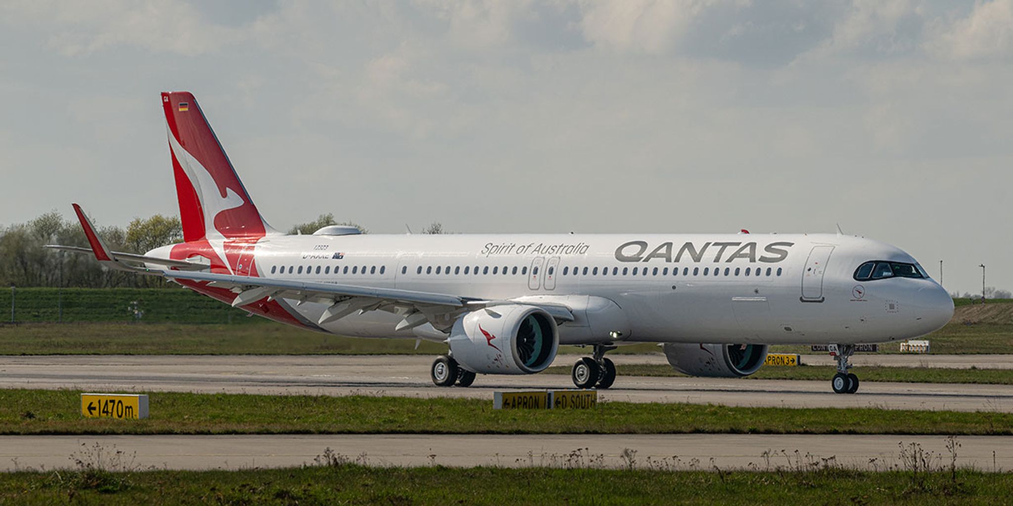Qantas A321XLR first flight schedule
