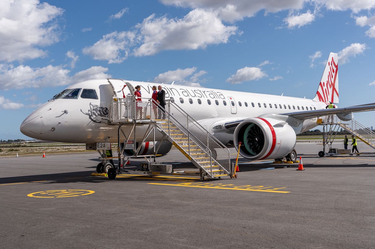 Inside Virgin Australia's new Embraer E190-E2