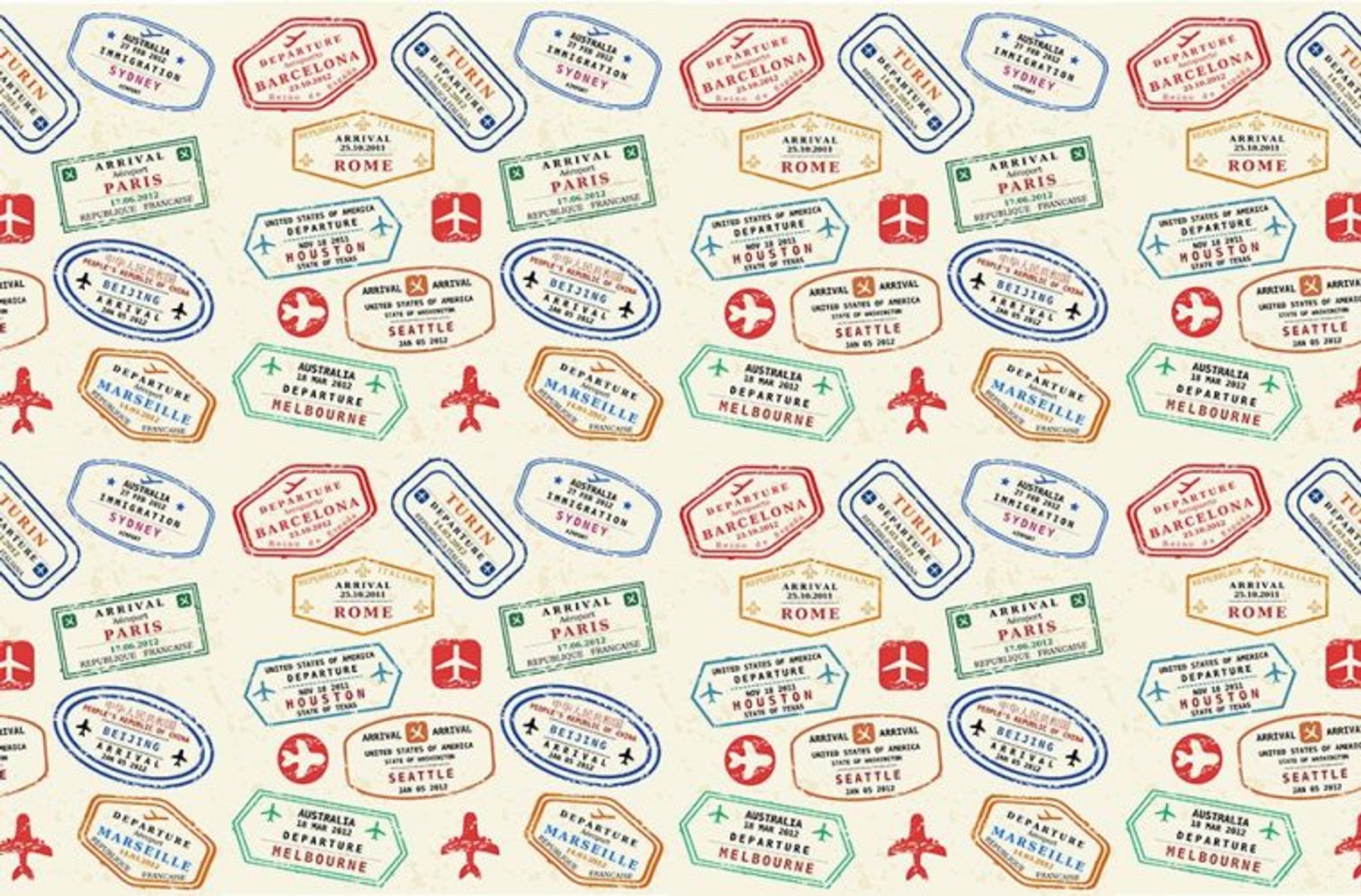 Collect your dream country stamps