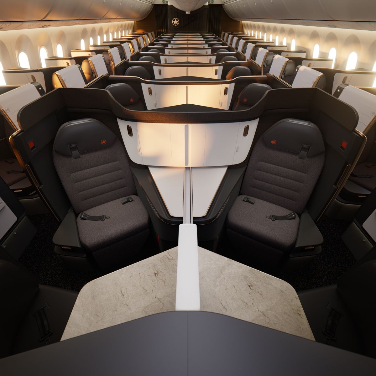 New Air Canada business class B787-10