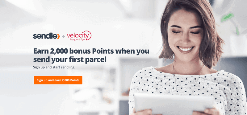 Get 2000 Velocity Points With Sendle