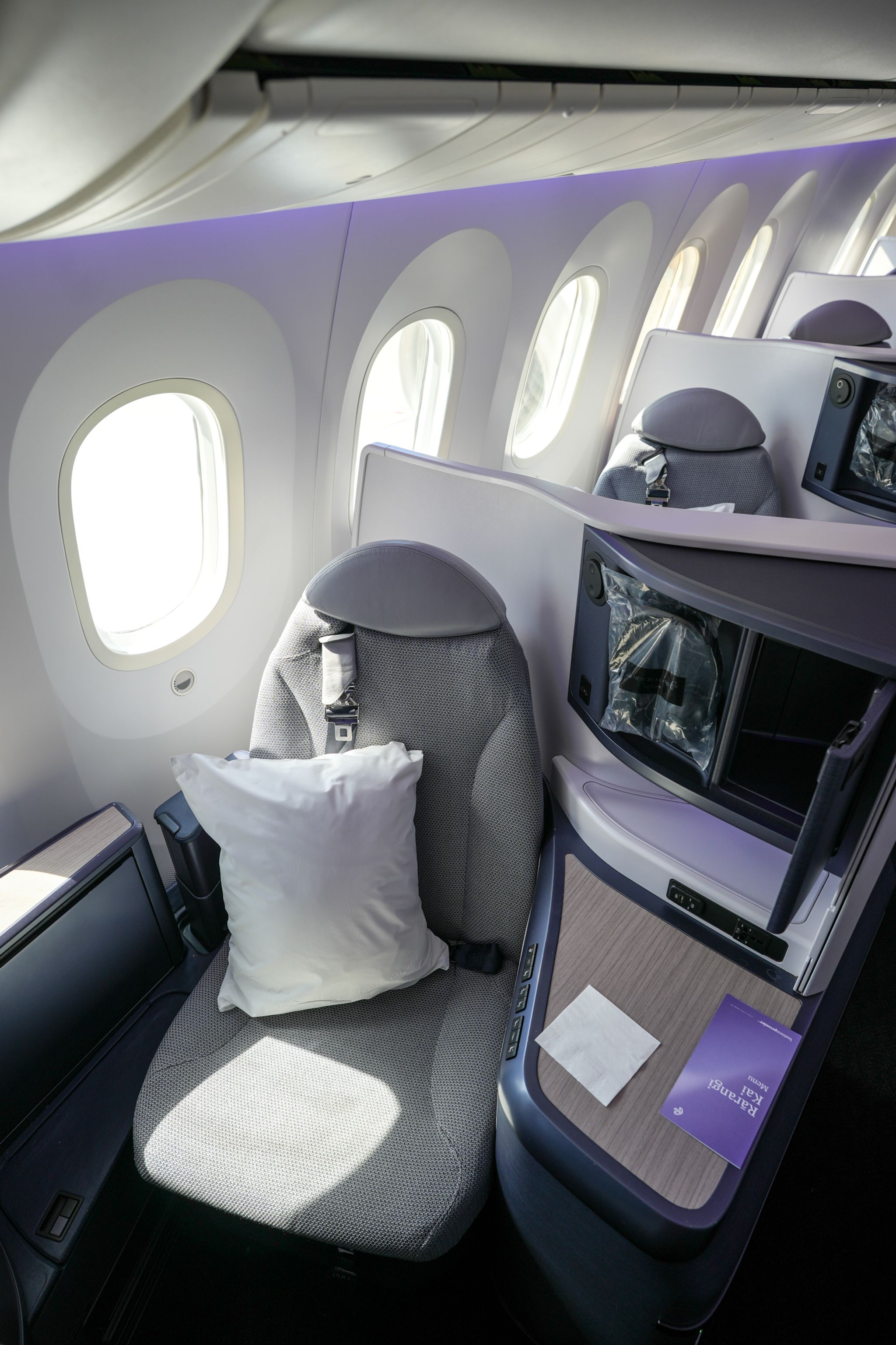 Air New Zealand B787 Business Class Review