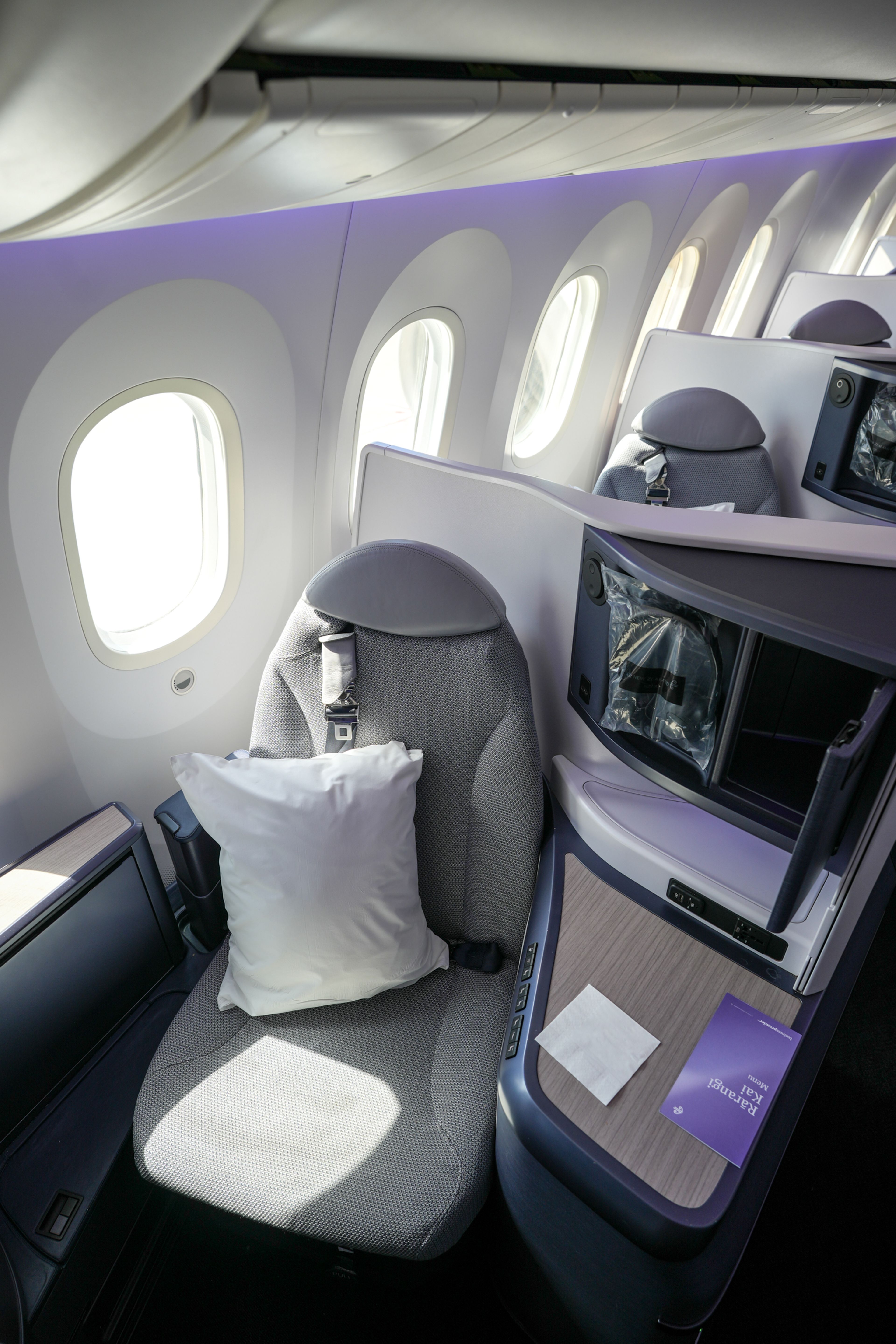 Air New Zealand B787 Business Class Review