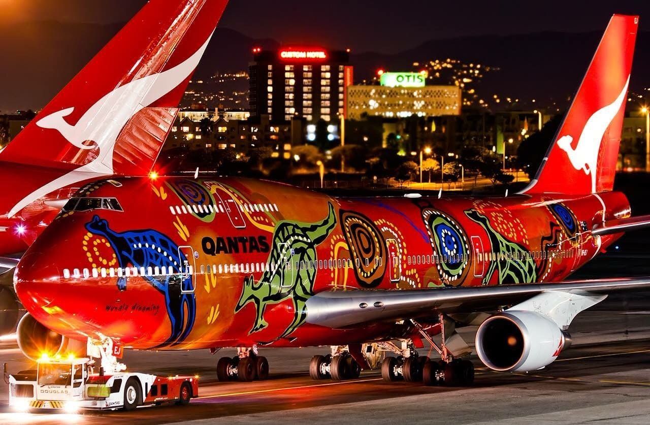Qantas Farewells The Boeing 747