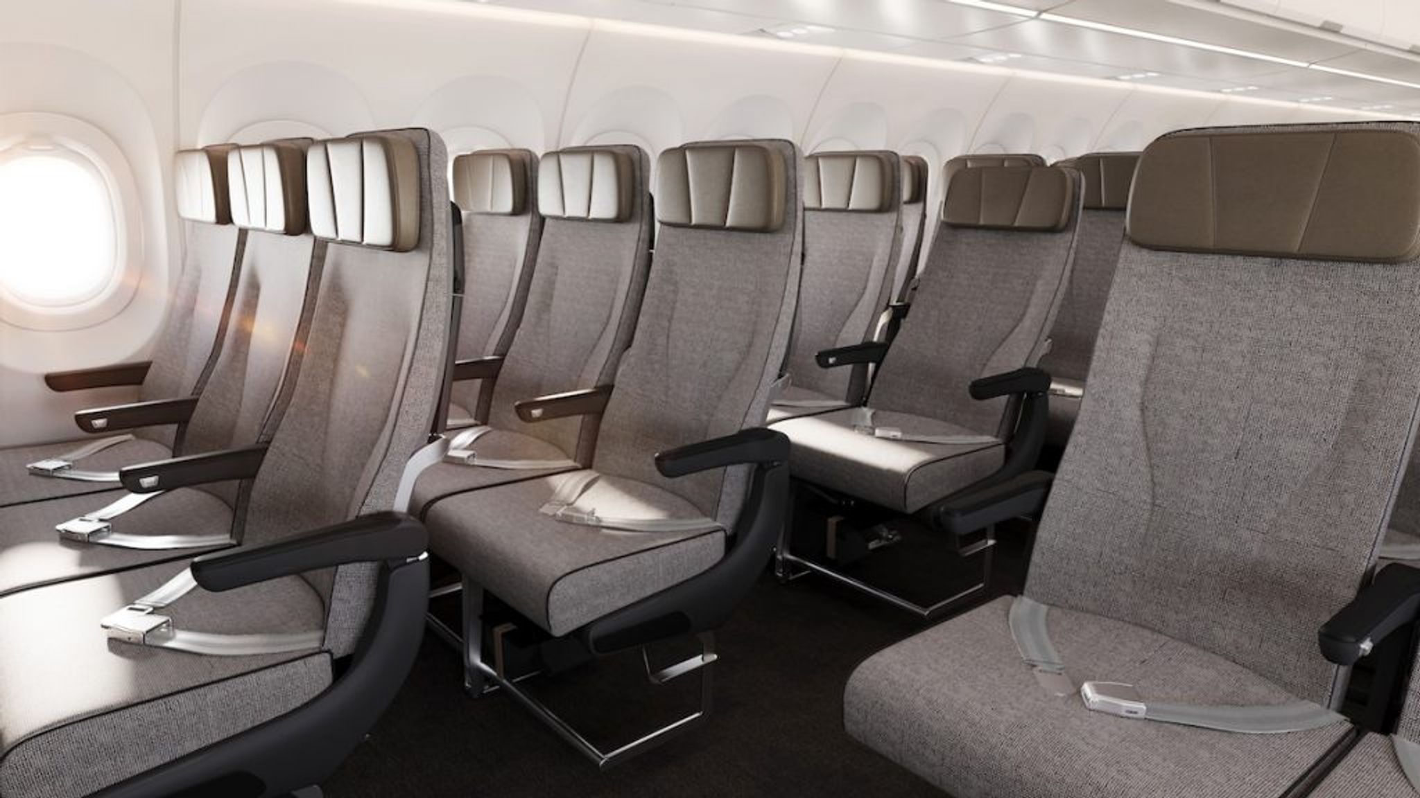 Qantas Airbus A321XLR economy seats