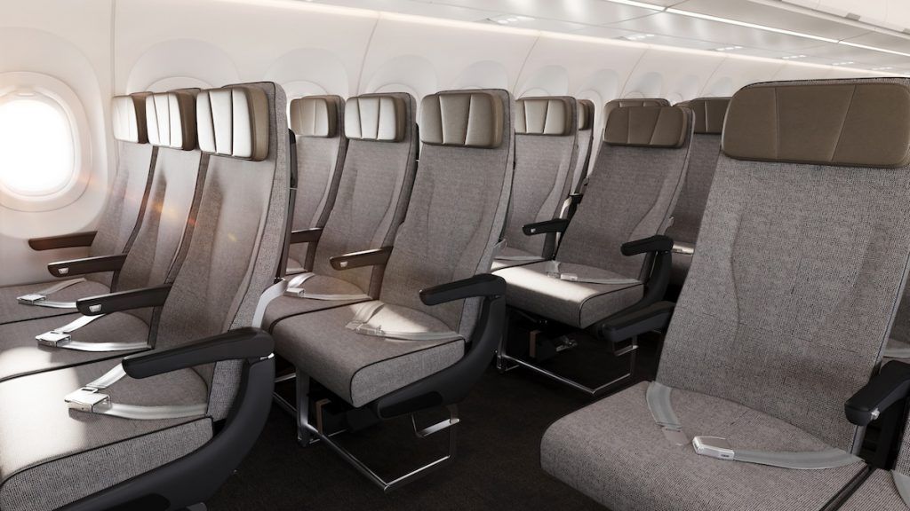 Qantas Airbus A321XLR economy seats