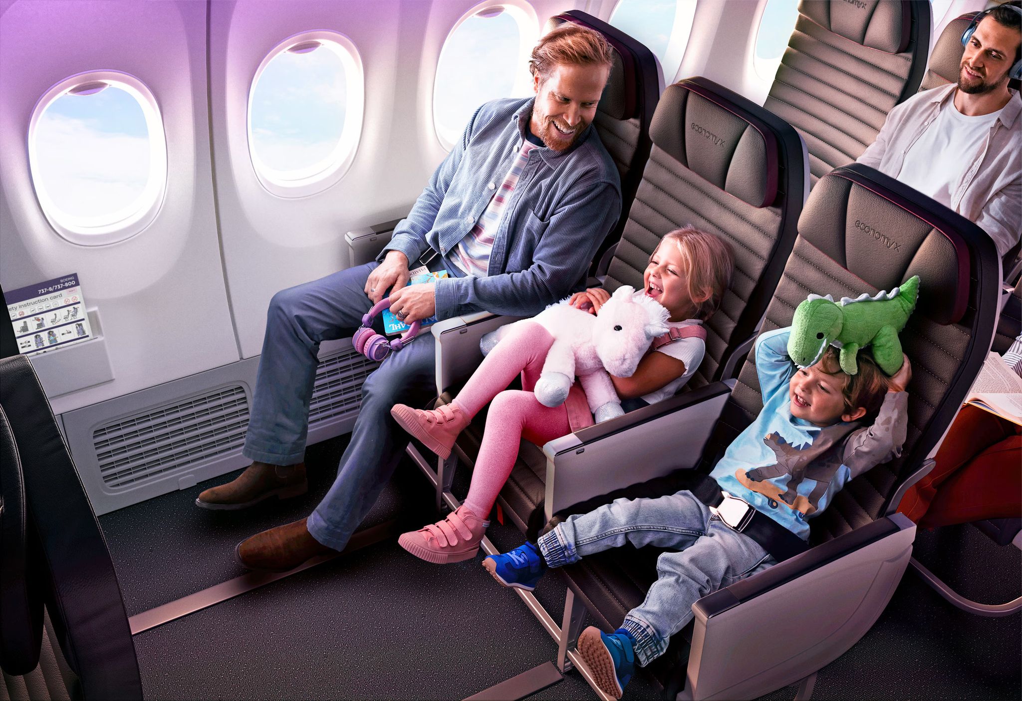 Virgin Australia Economy X seating