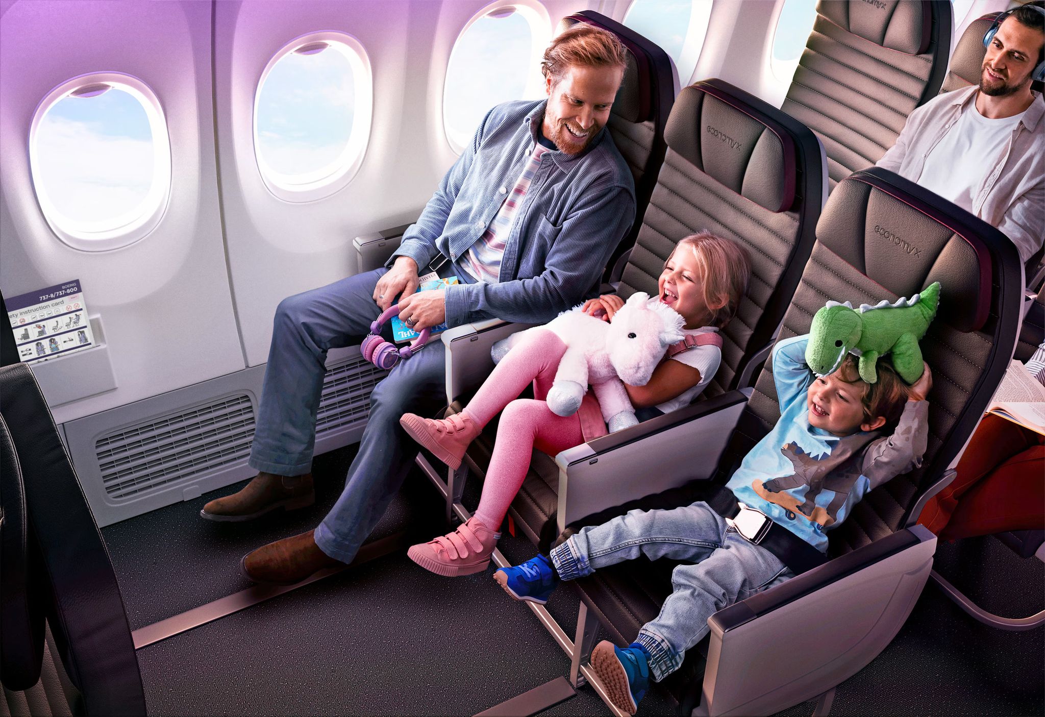Virgin Australia Economy X seating