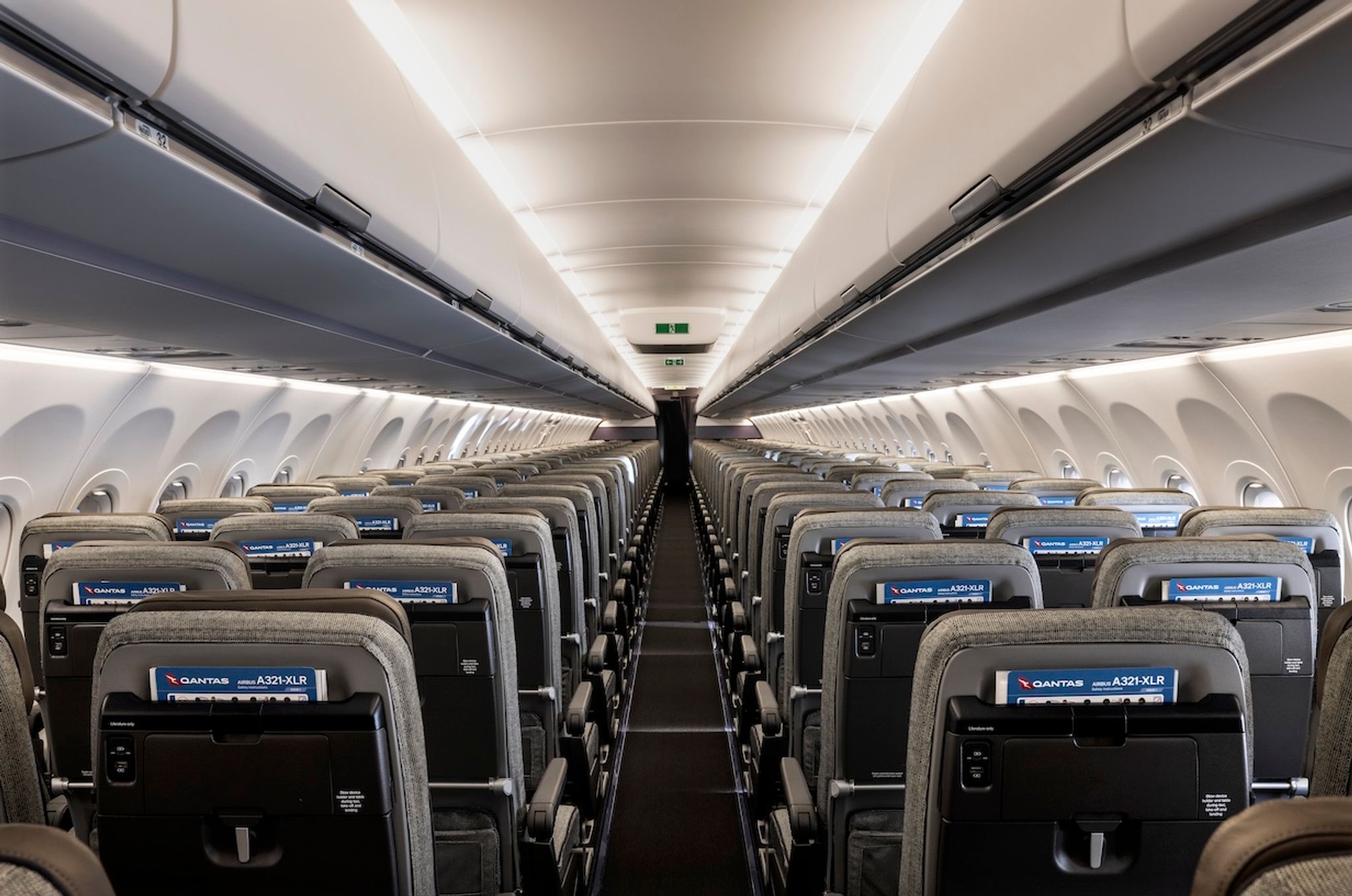 Qantas A321XLR Economy cabin