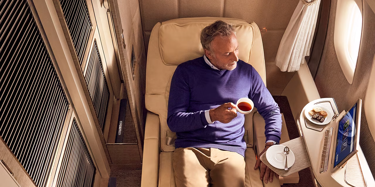 Emirates gamechanger first class melbourne
