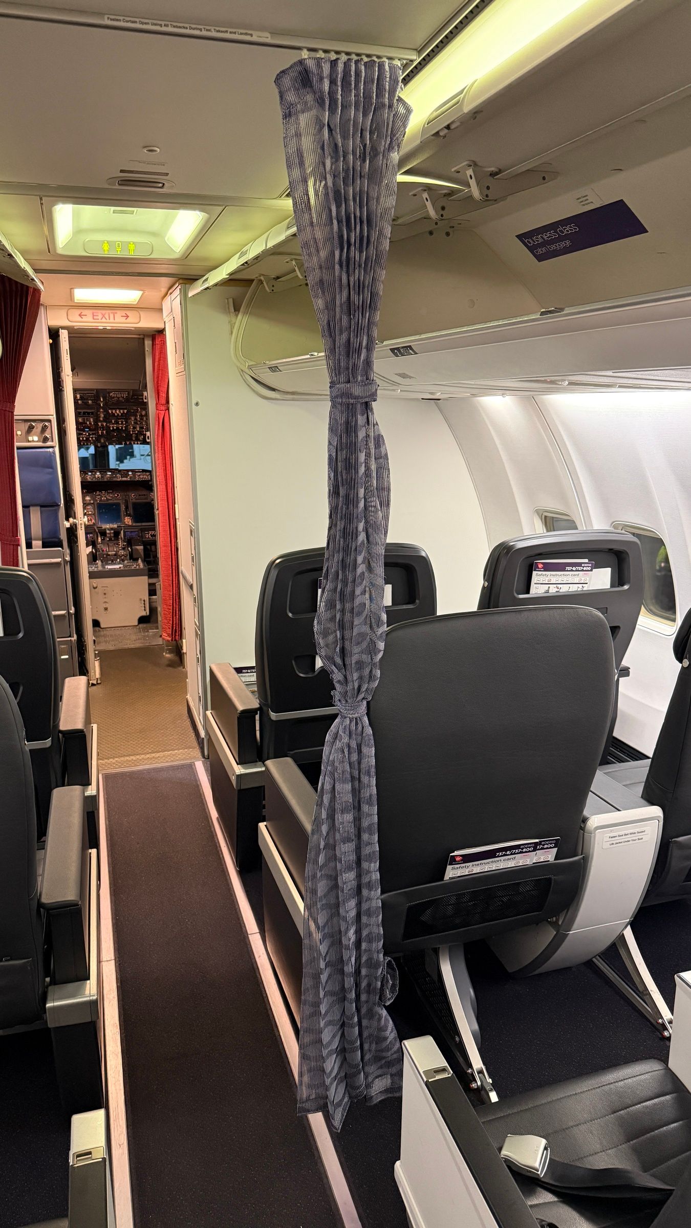 Virgin Australia Boeing 737 Business Class