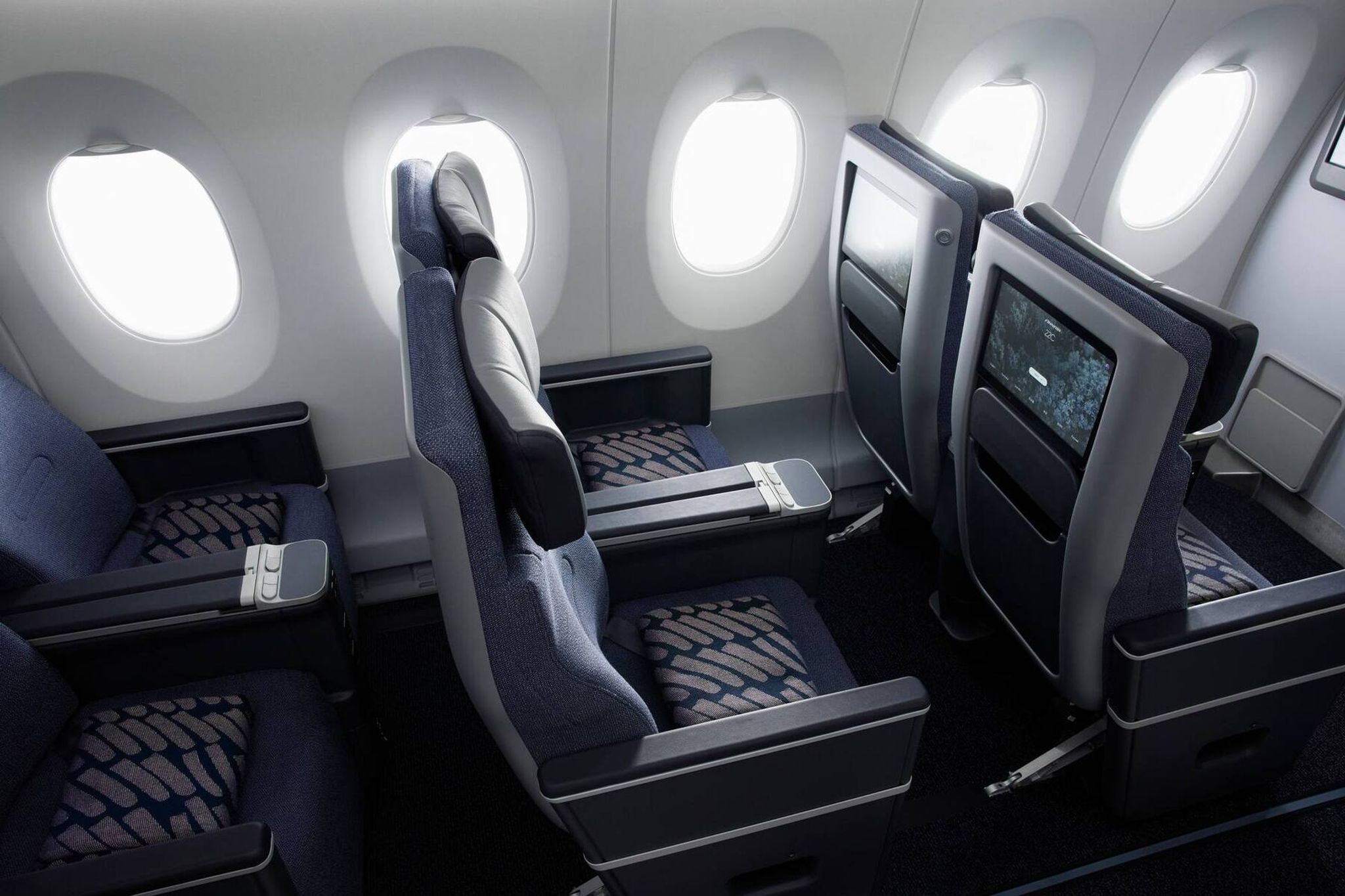 Finnair A350 Premium Economy seating