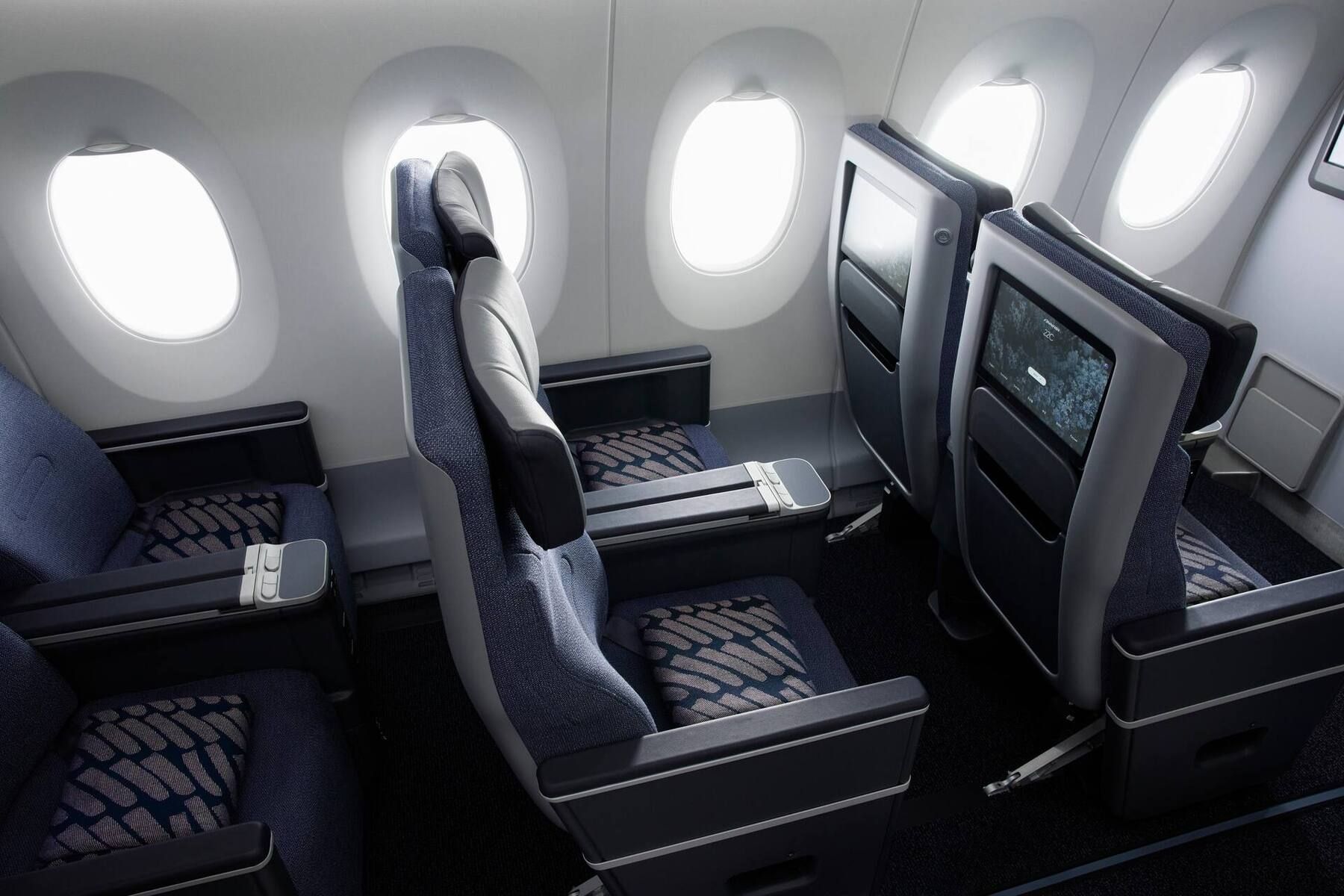 Finnair A350 Premium Economy seating
