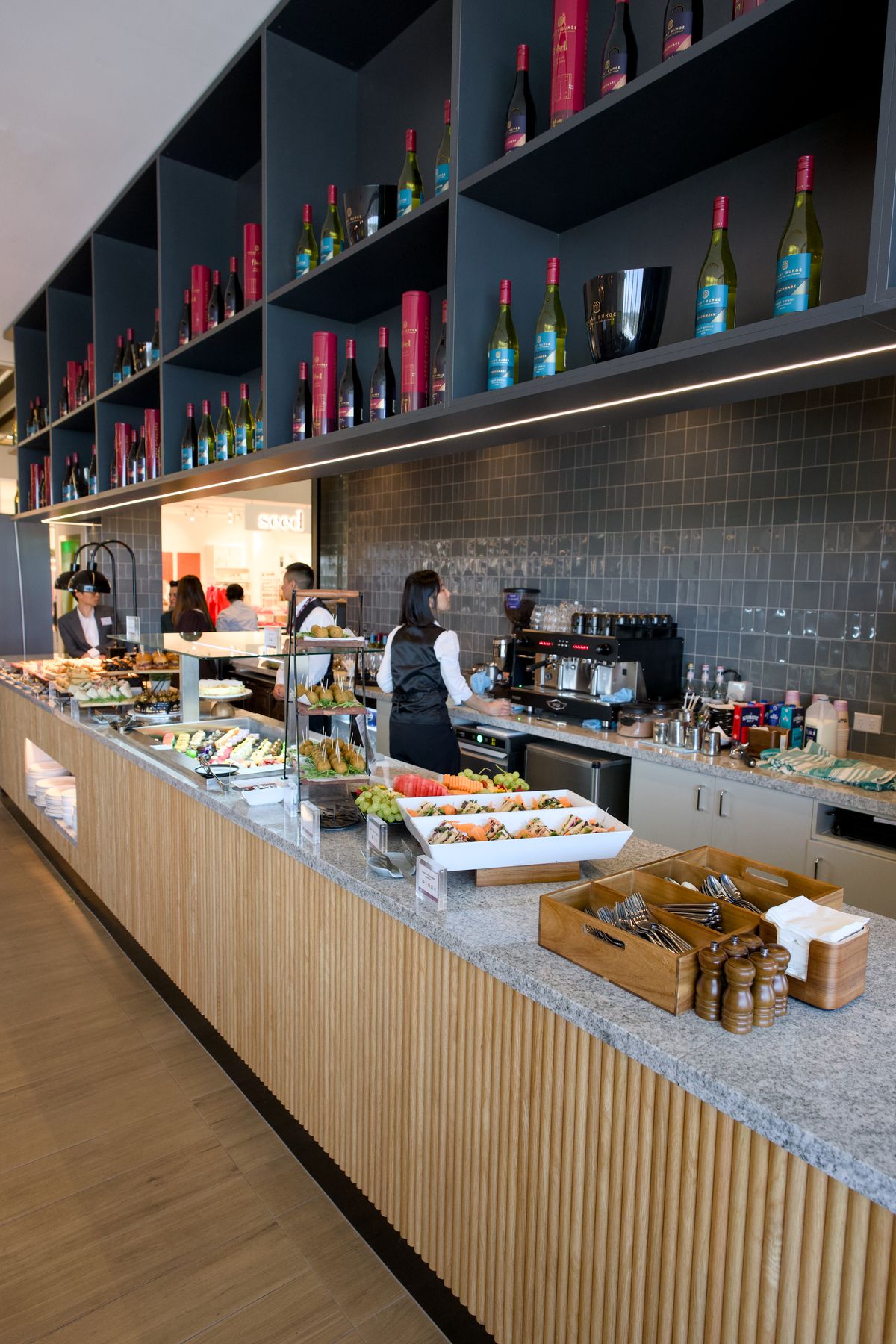 The new domestic Plaza Premium at Adelaide