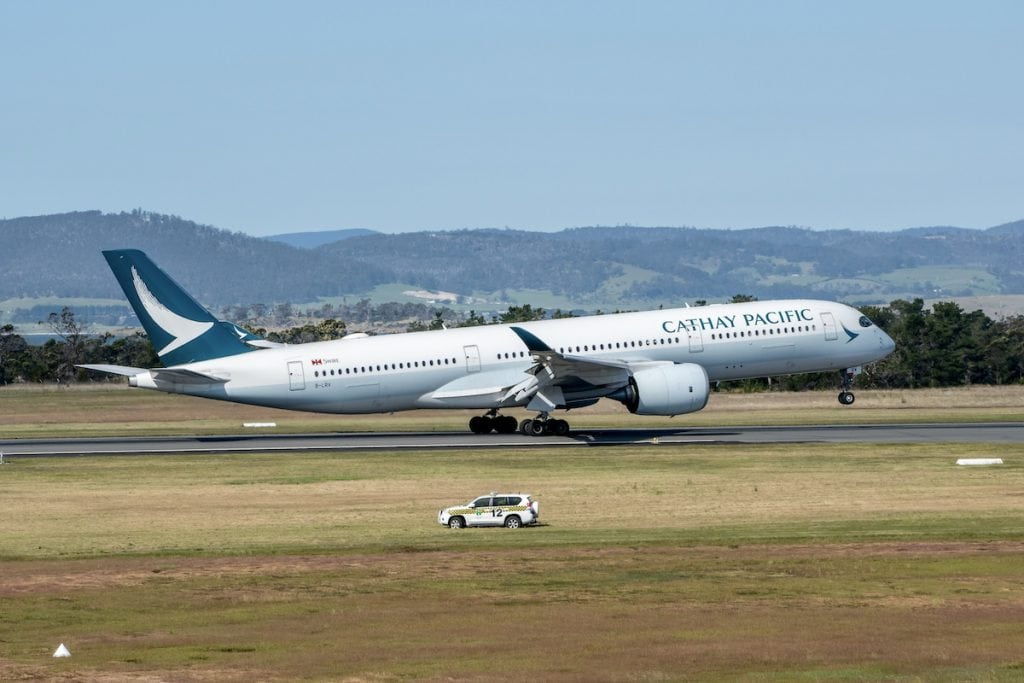 Cathay will return its A350 flights to Adelaide