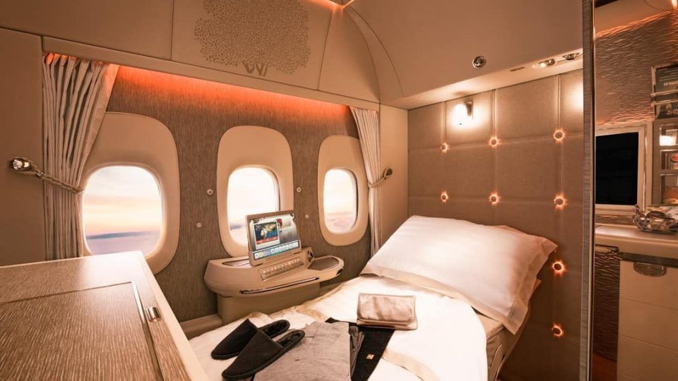 New Emirates First Class 777-300