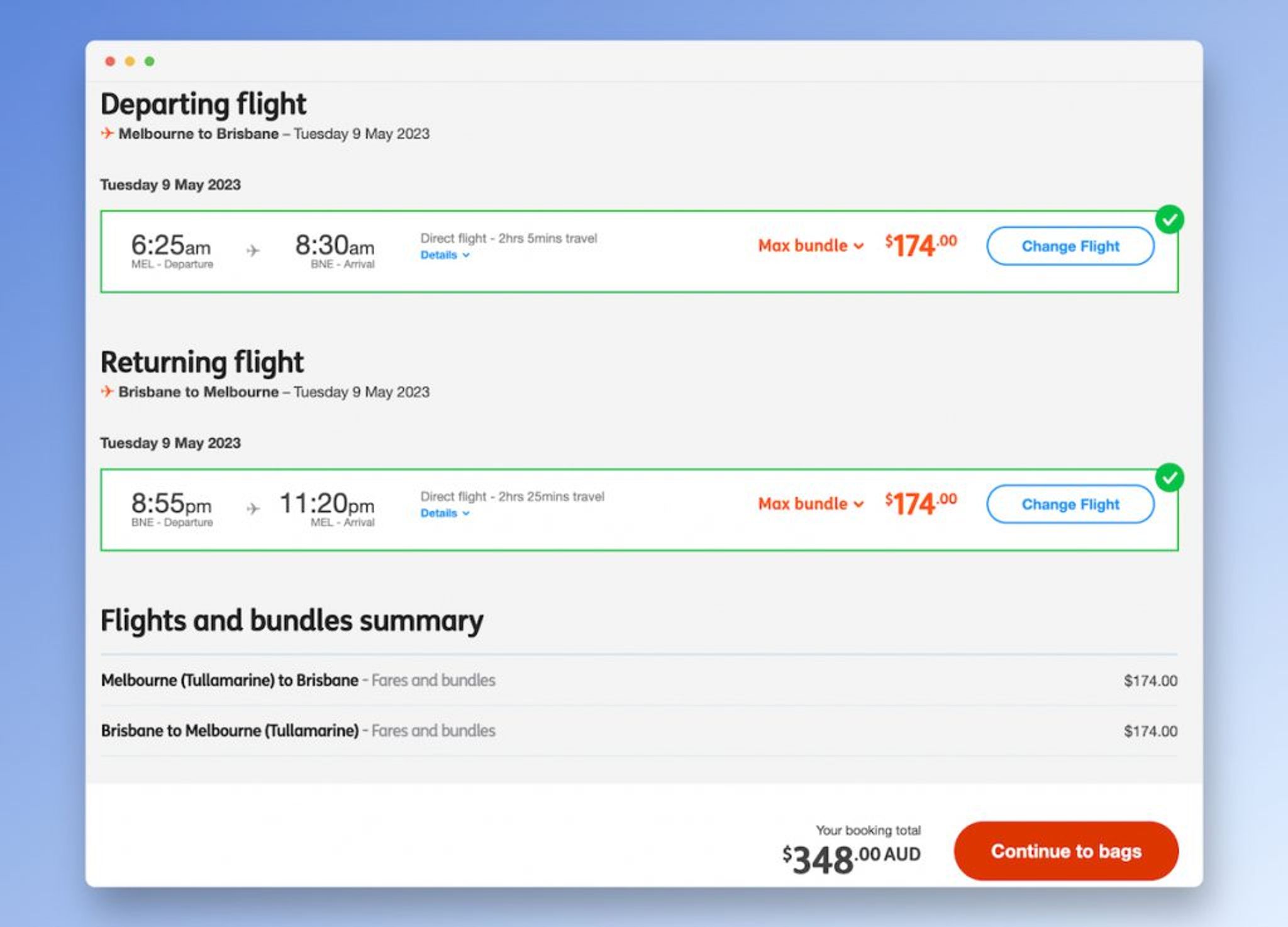 Qantas Status Run Jetstar