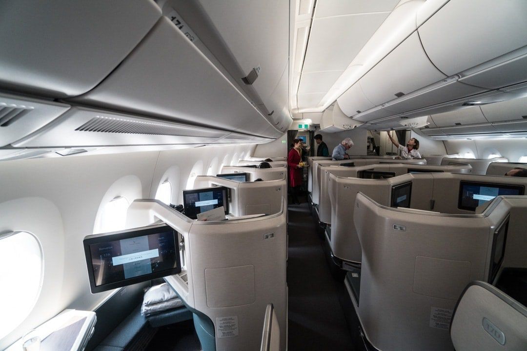 business class seat