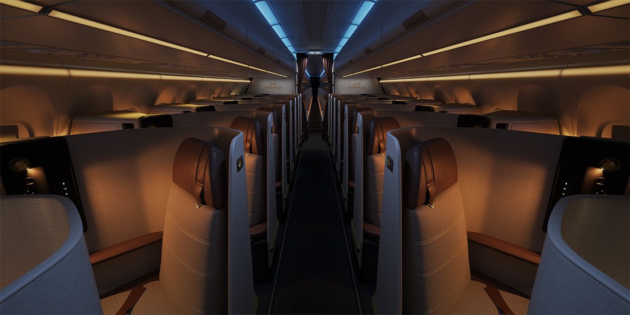 Etihad A321LR new seats