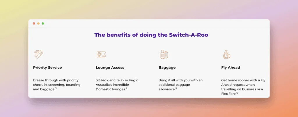 The Benefits of doing the Switch-a-roo