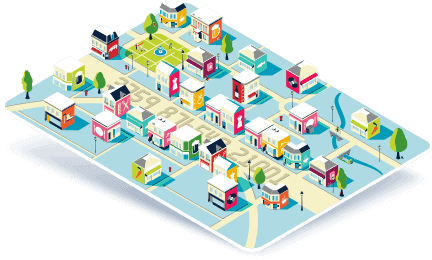 Your Guide To AMEX Shop Small Merchant map