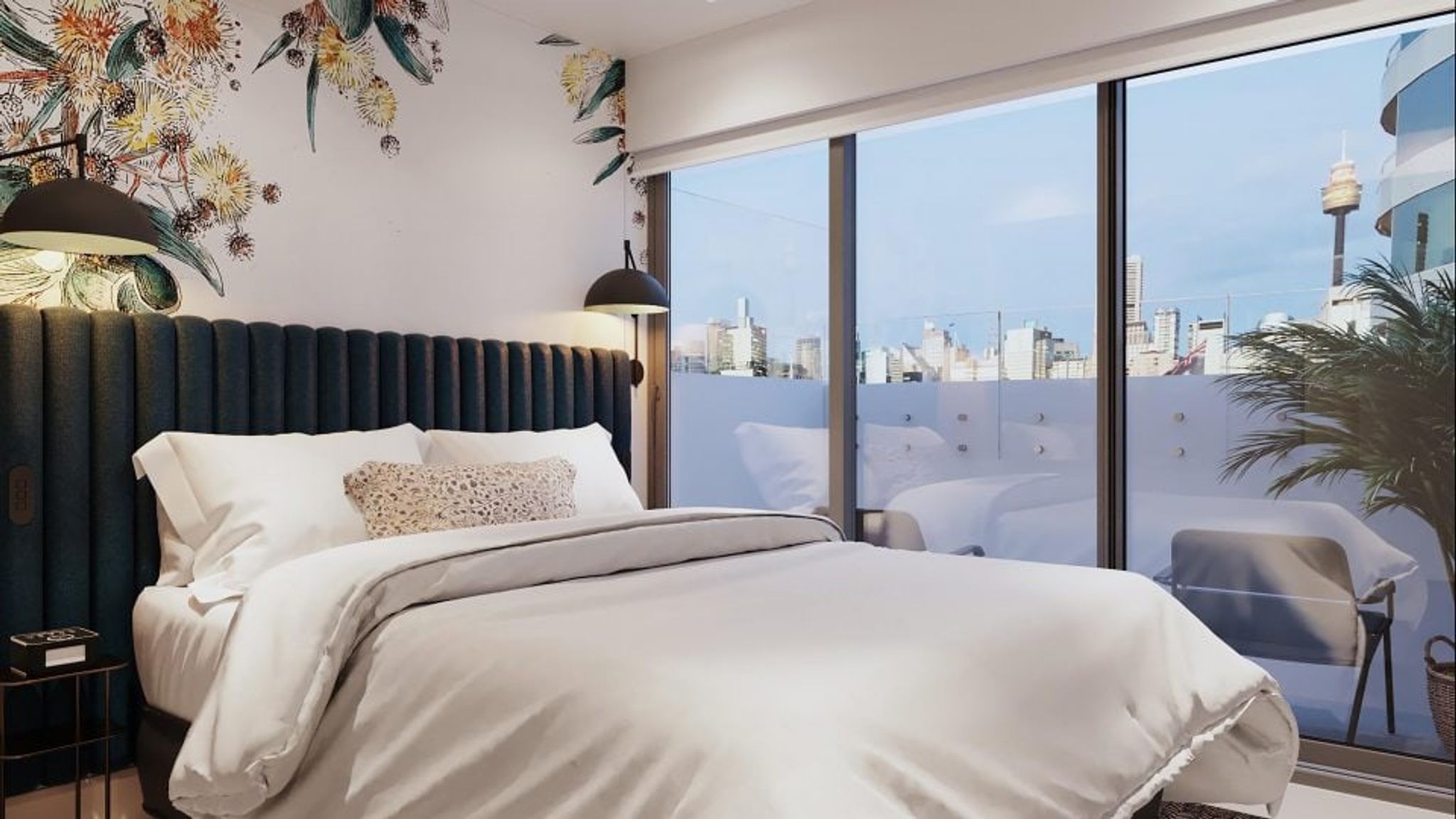 Enjoy the view while you're resting in the Hotel.