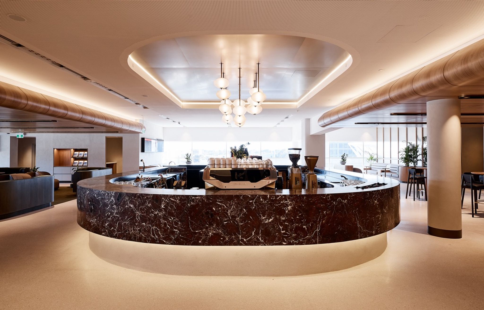 Qantas Business Lounge Adelaide