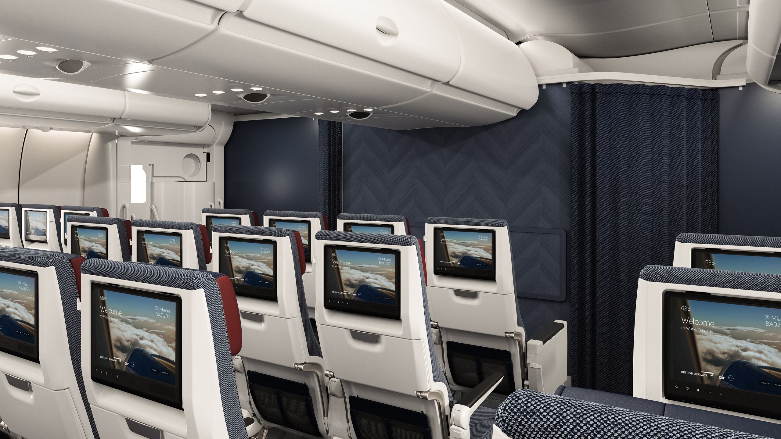 British Airways new A380 Economy