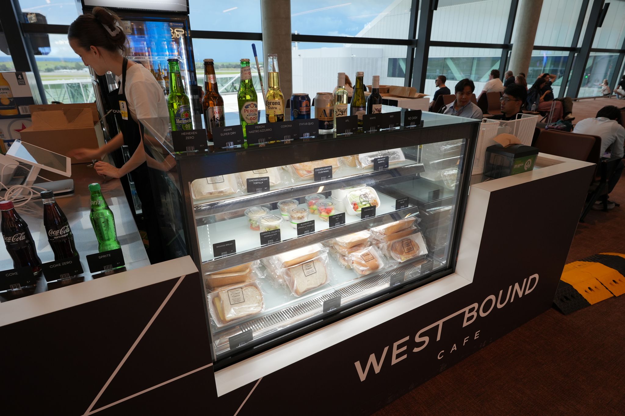 Western Sydney airport cafe