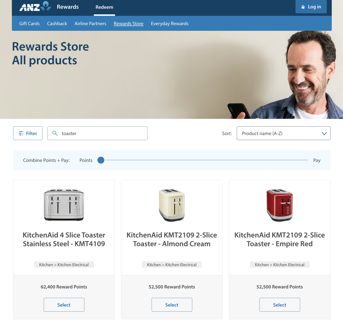 Redeeming ANZ Rewards for products is often a poor use of points