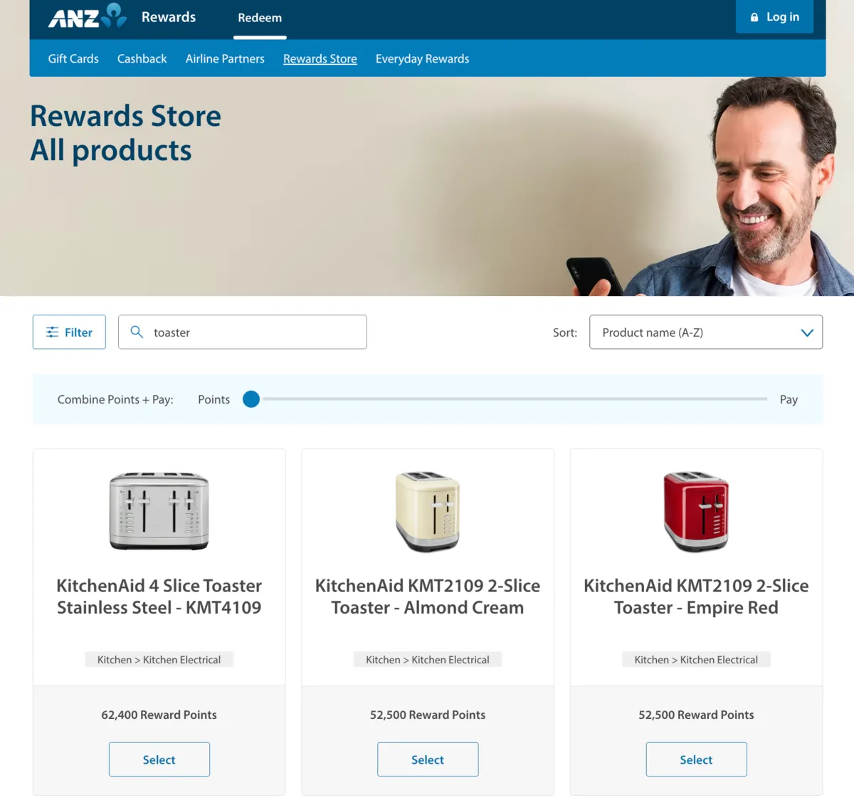 Redeeming ANZ Rewards for products is often a poor use of points