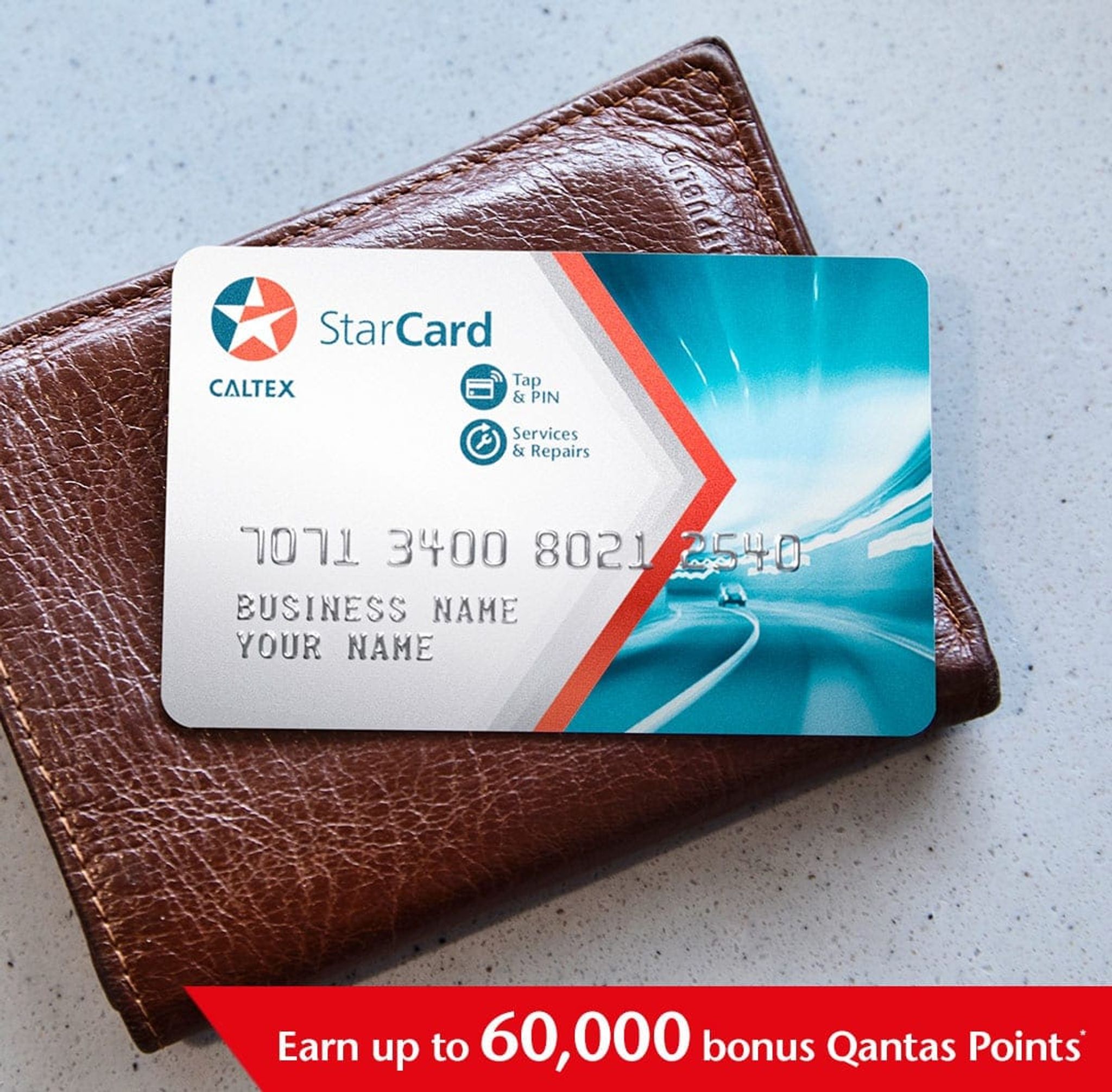 Tap and Pin Card
