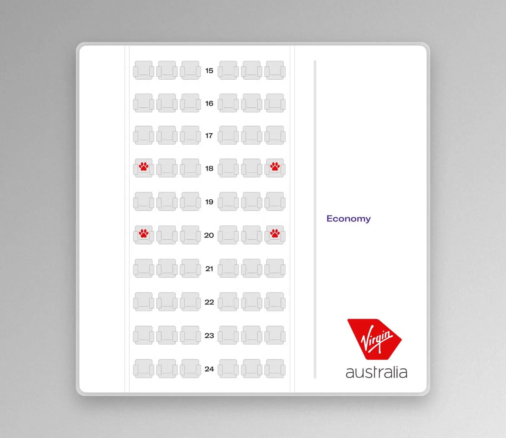 Virgin Australia pet rows on the Boeing 737