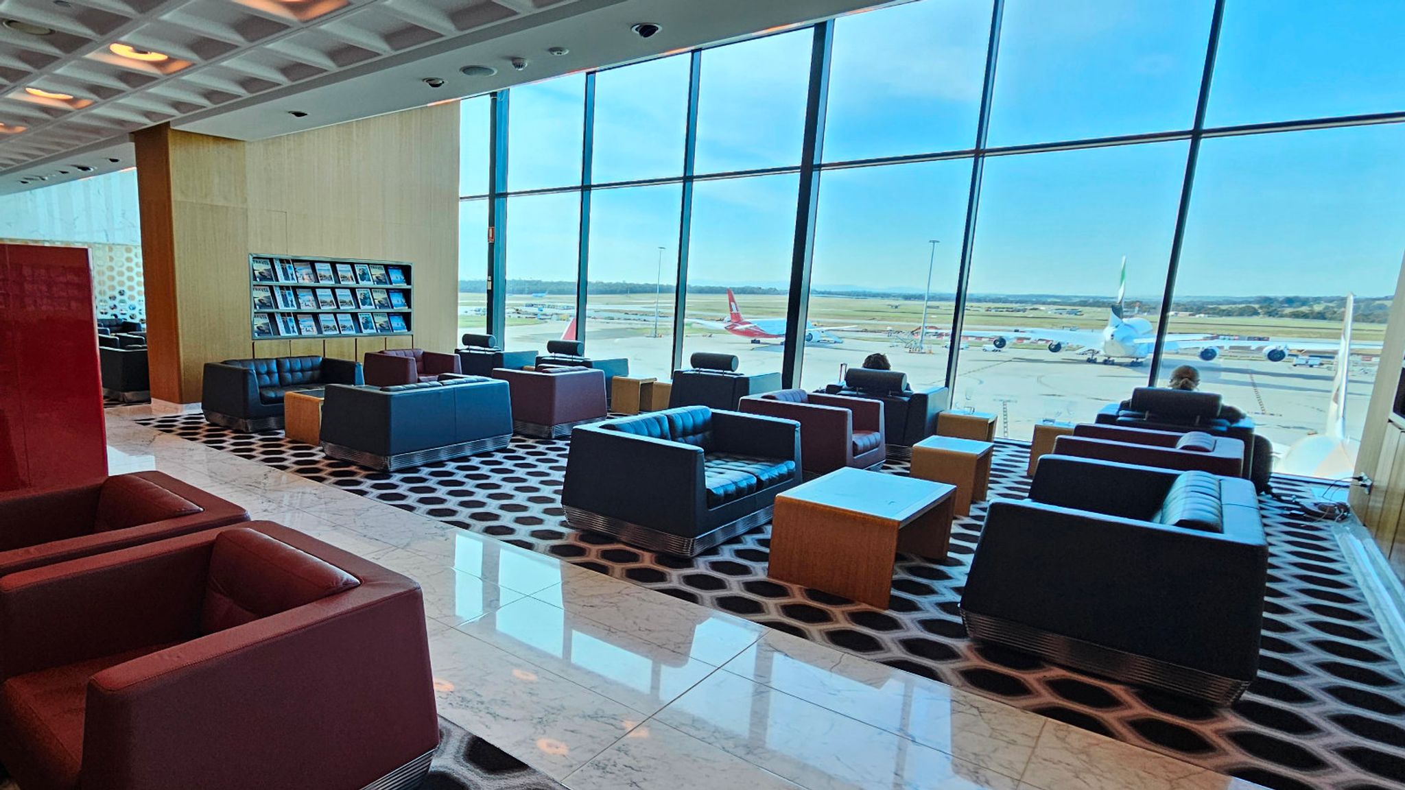 Qantas First Lounge Melbourne Review
