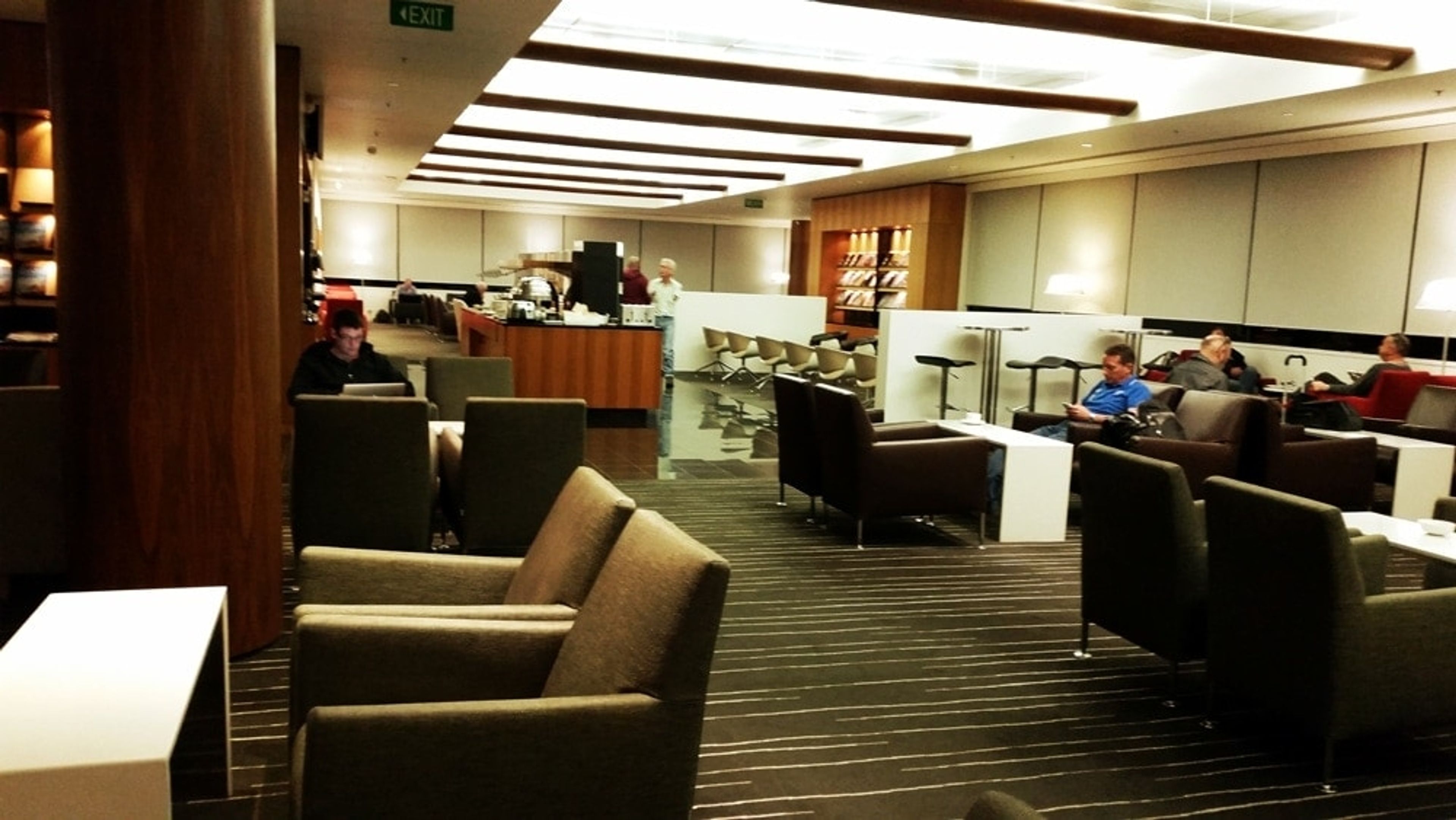 Qantas Business Class