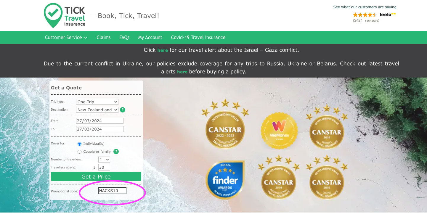 Tick Travel