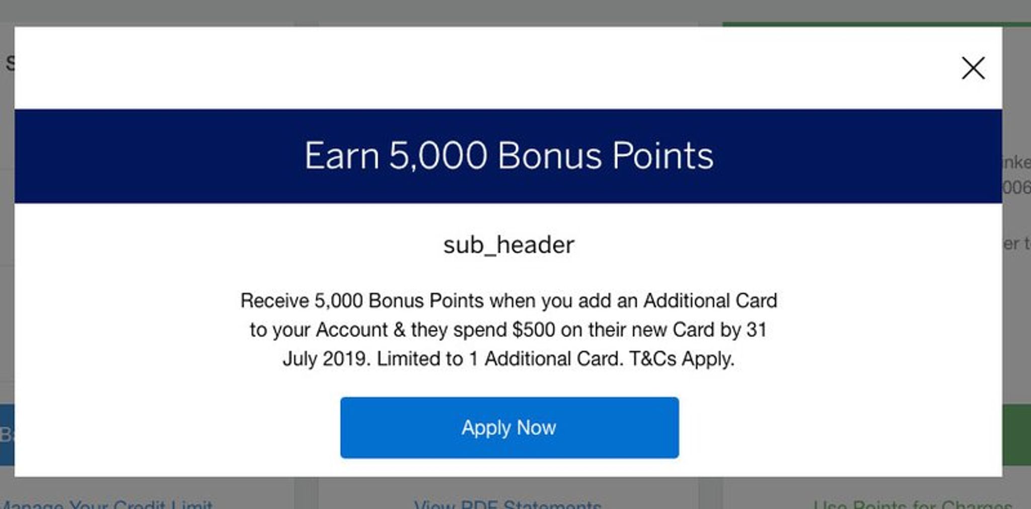 Earn 5,000 Bonus Points 