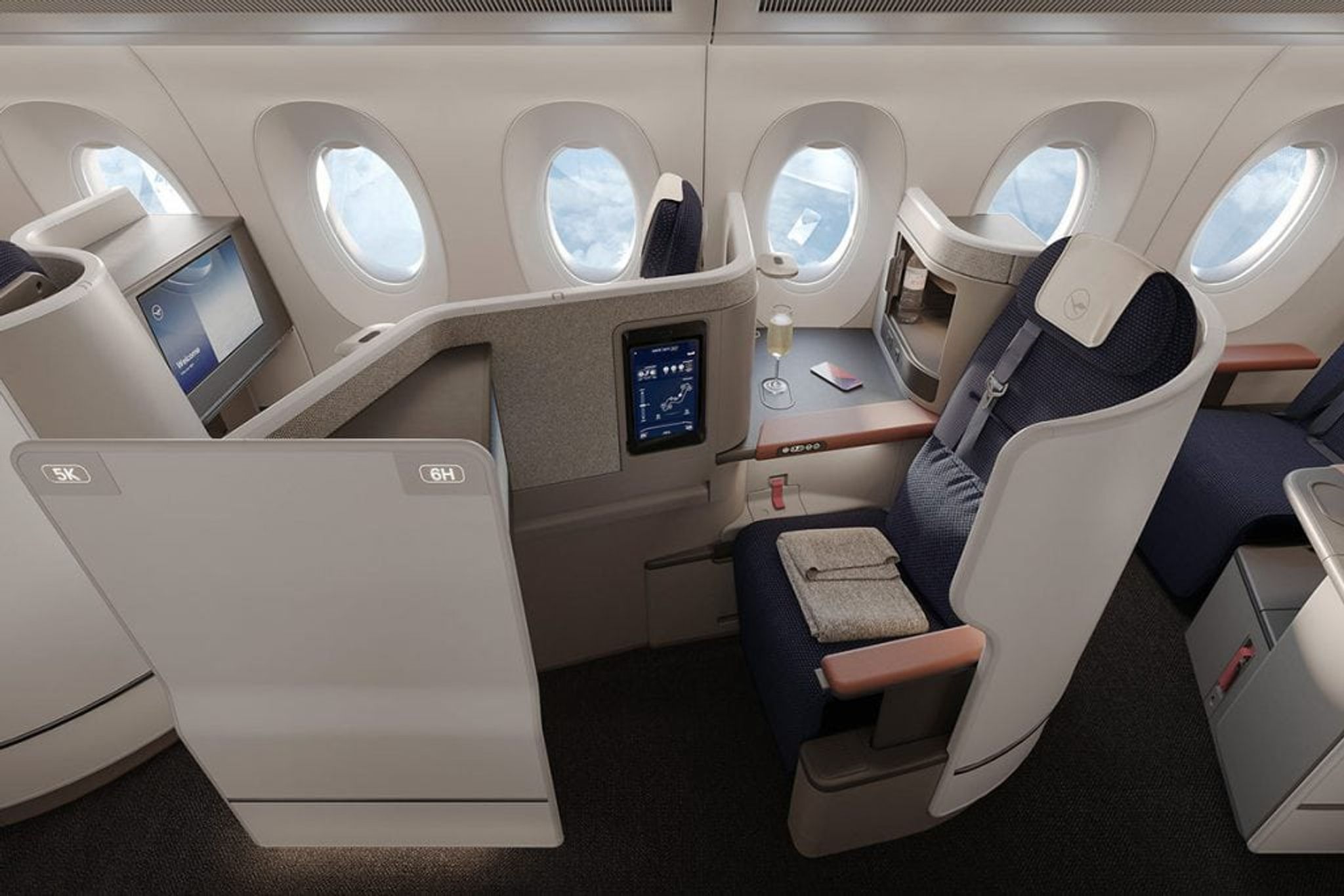 Lufthansa Allegris Business Class 4