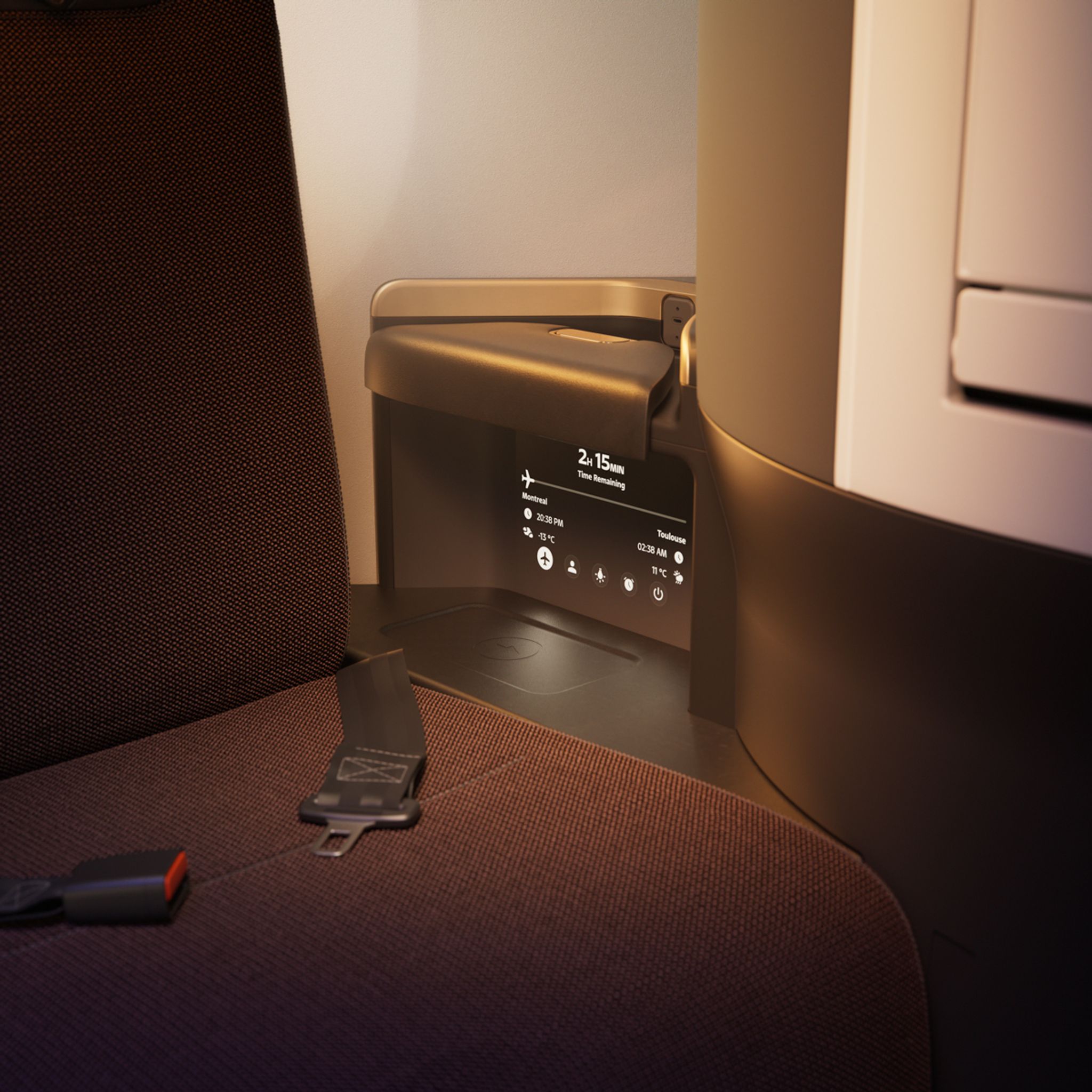 New Air Canada business class A321XLR