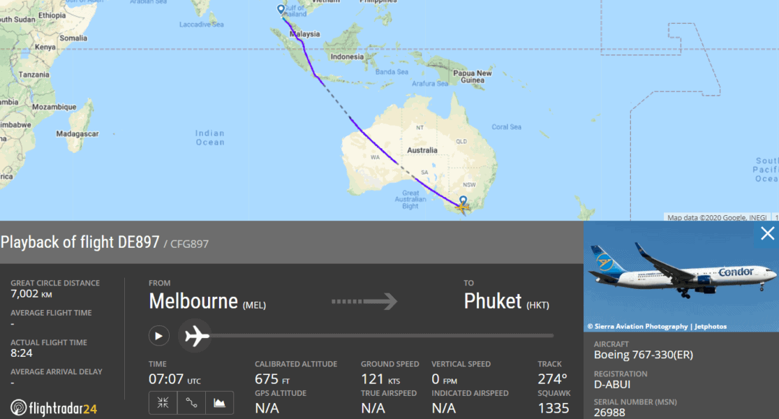 Airlines are Operating Unusual Flights Scheduled repatriation flights