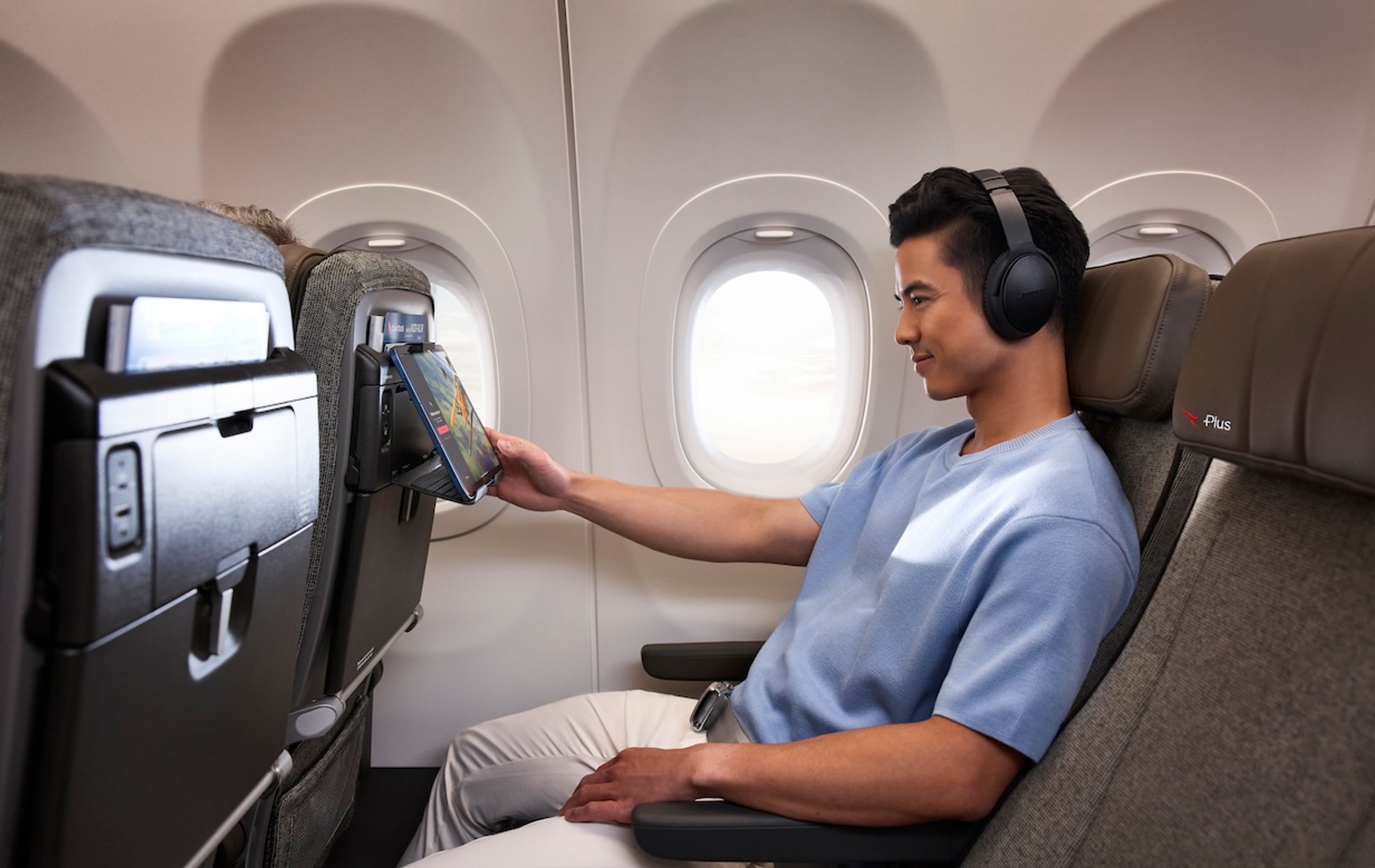 Qantas Economy Plus seating