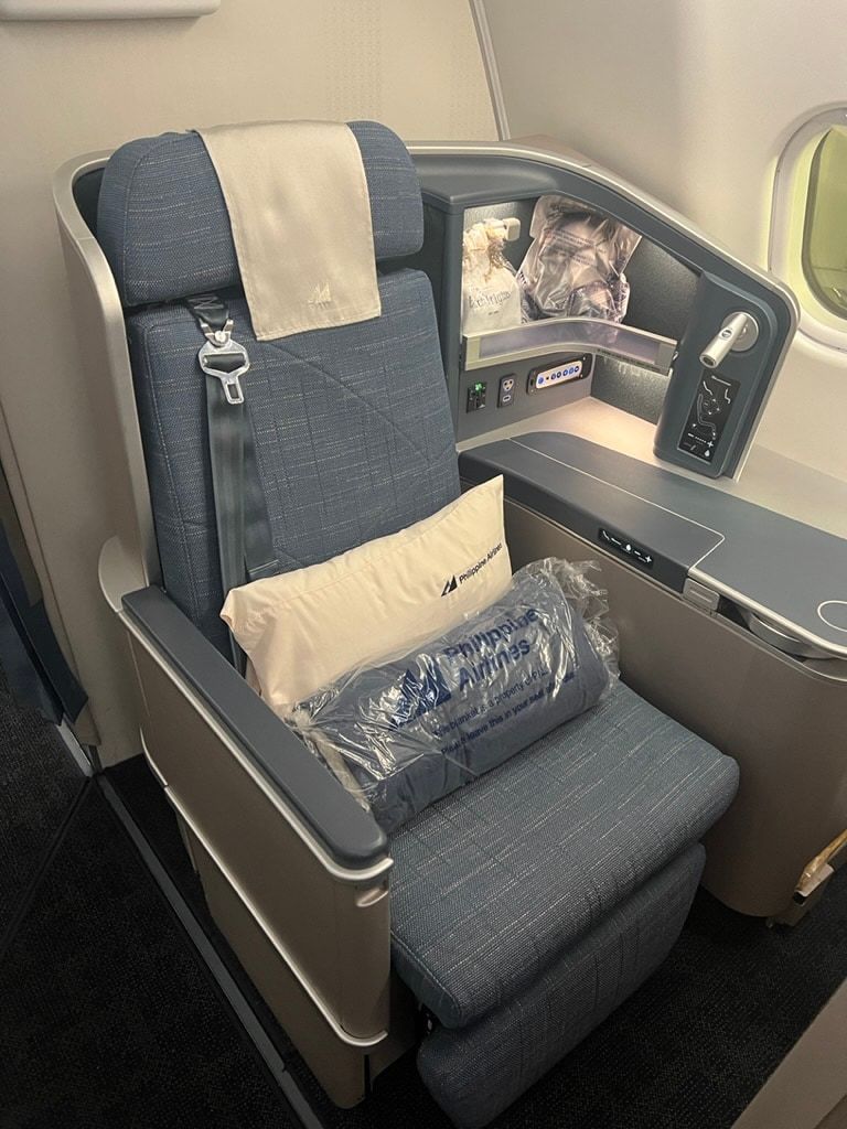 Philippine Airlines offers a solid long-haul business class product