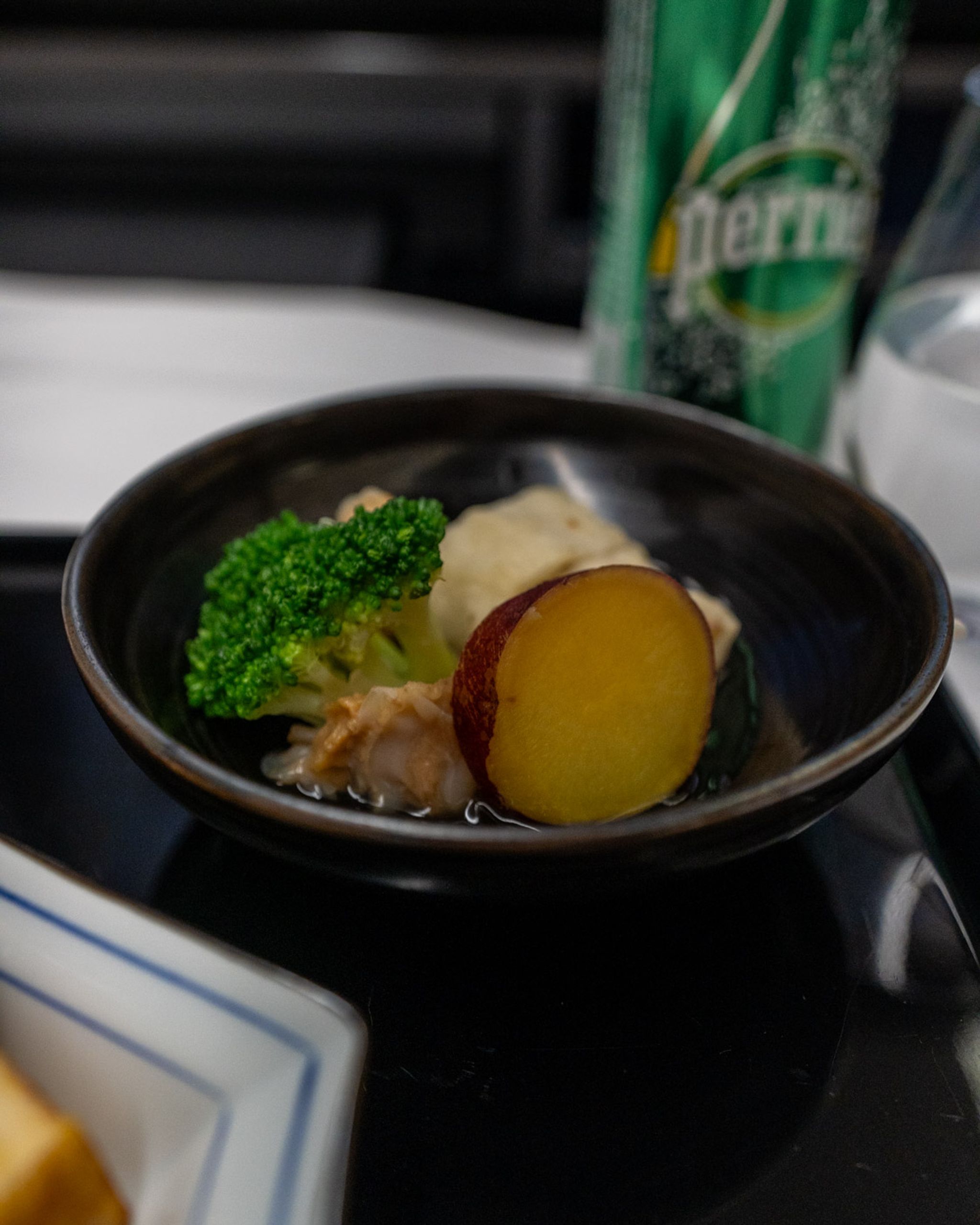 ANA business class food