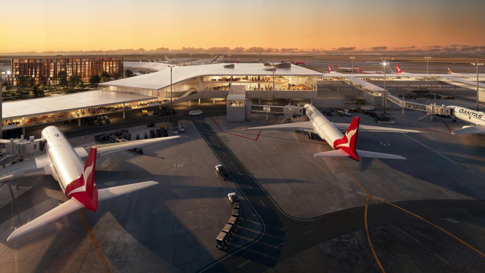 Perth Airport Drops $3b On New Qantas Terminal