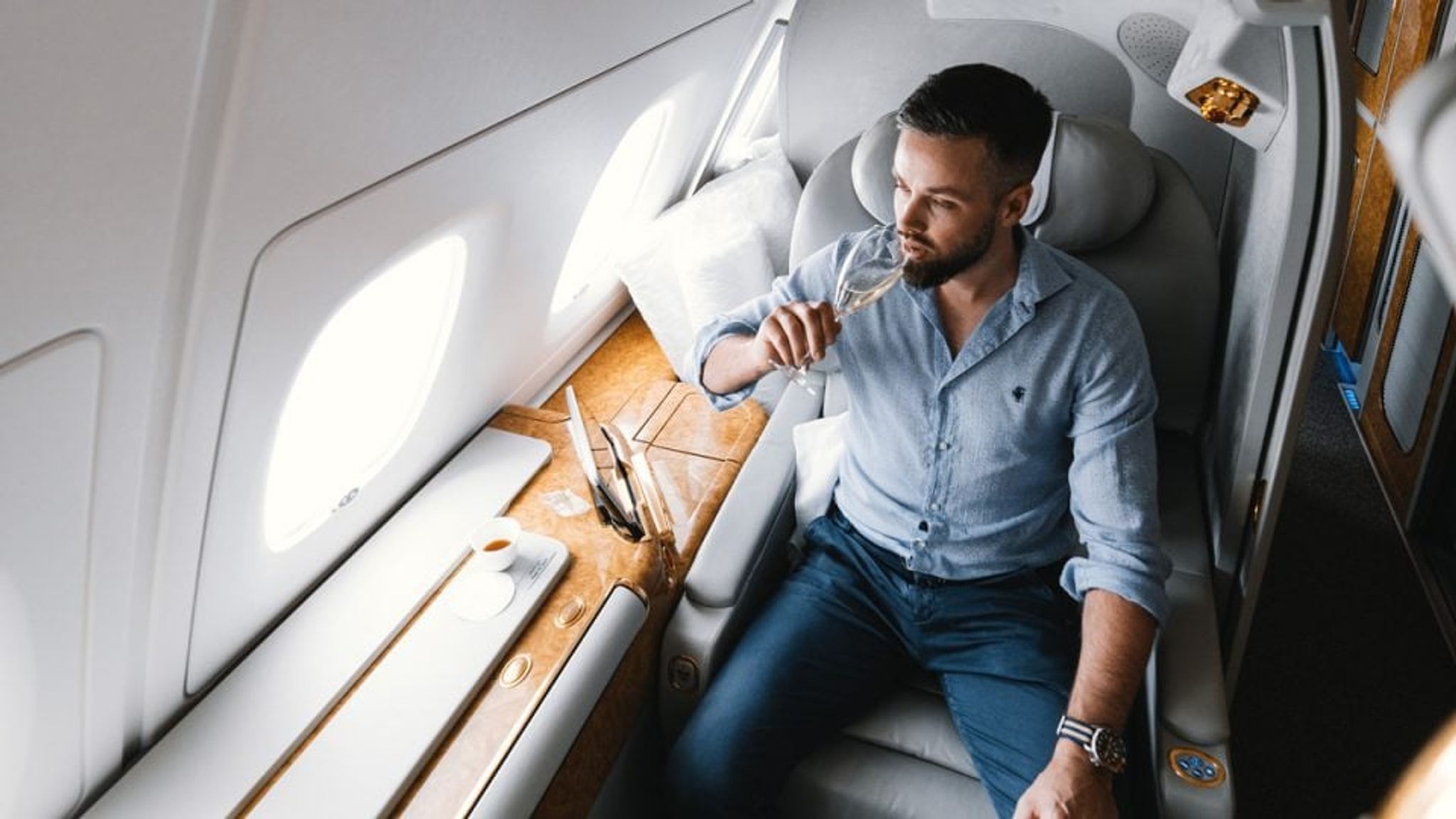 Emirates Just Did The Most Emirates Thing! Buying The Rights To Serve Champagne