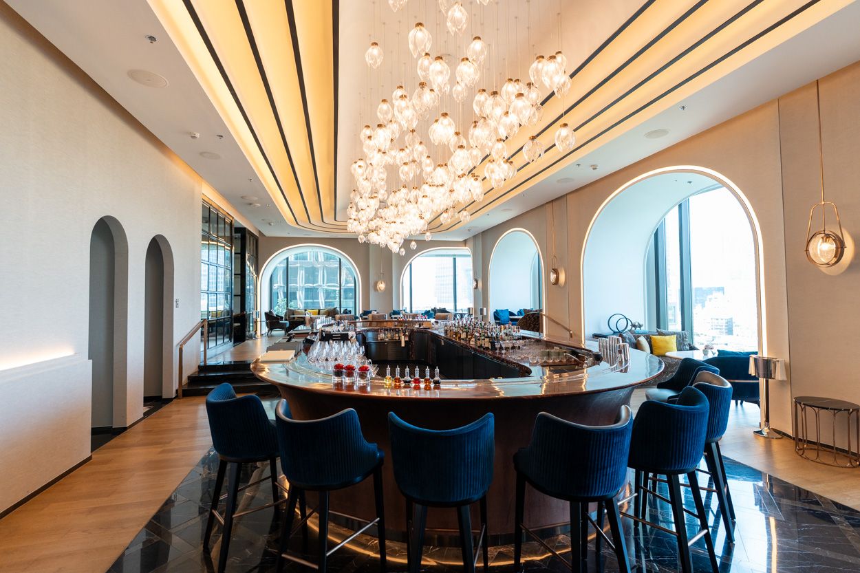 The Ritz Carlton Bangkok lobby bar