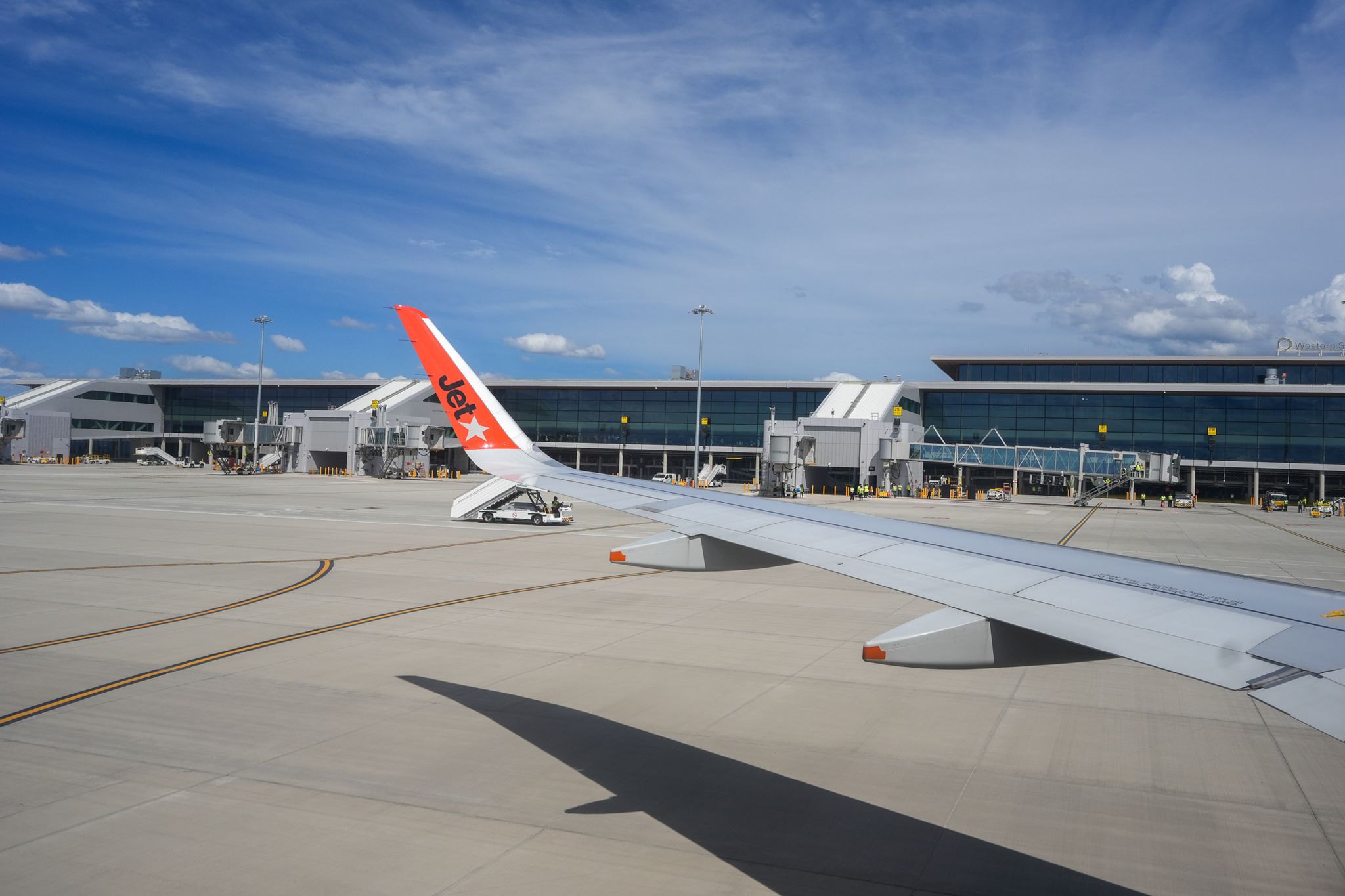 Western Sydney Airport first flight